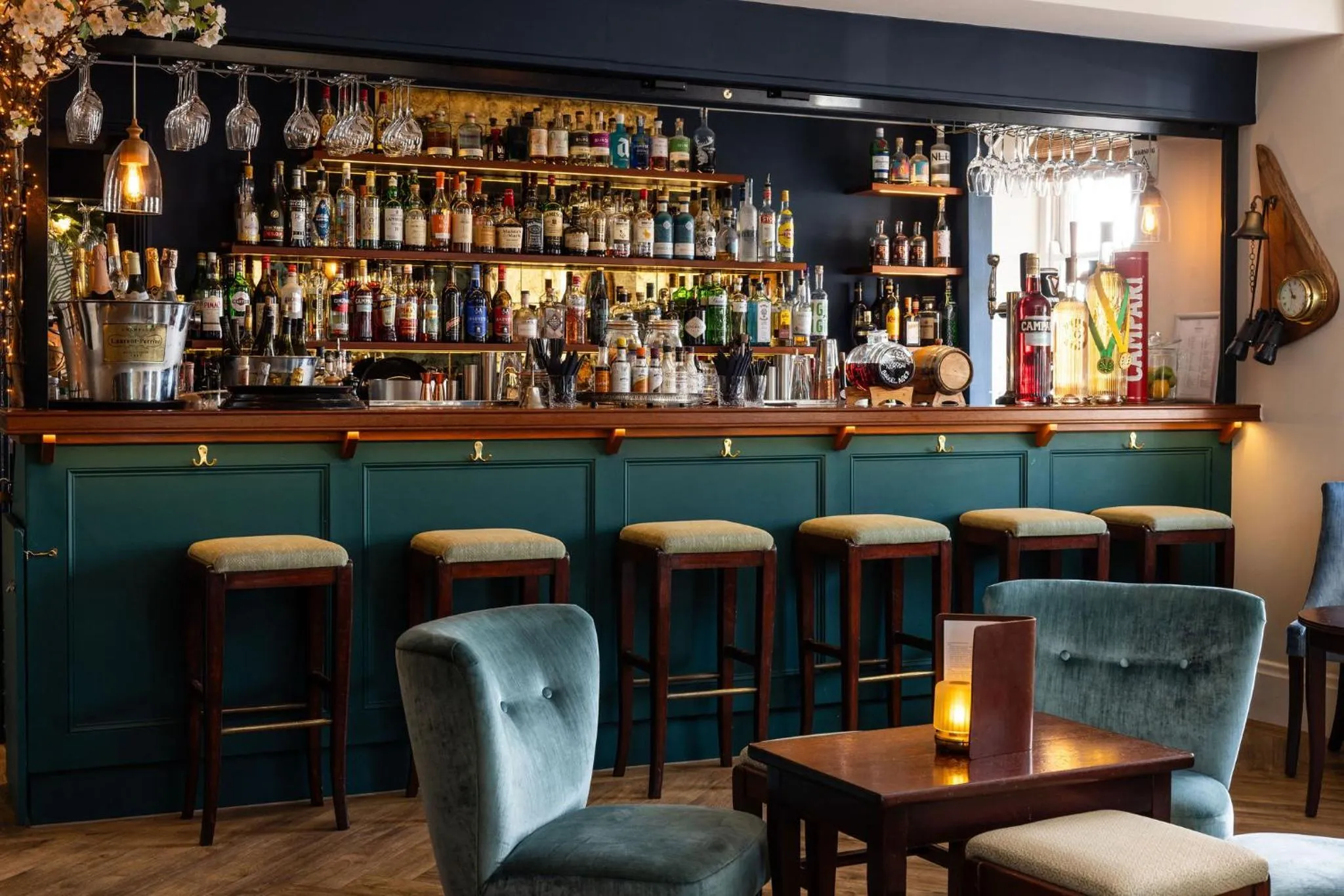 Restaurant/places to eat in The Moorings Hotel & Restaurant