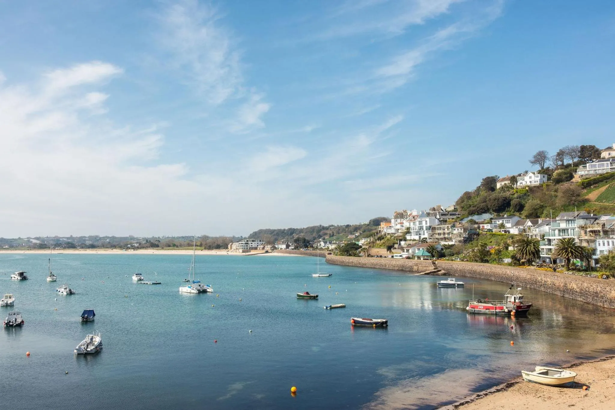 Sea view in The Moorings Hotel & Restaurant