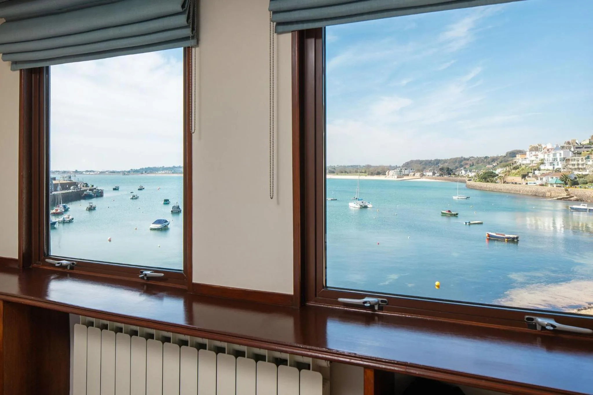 Sea view in The Moorings Hotel & Restaurant