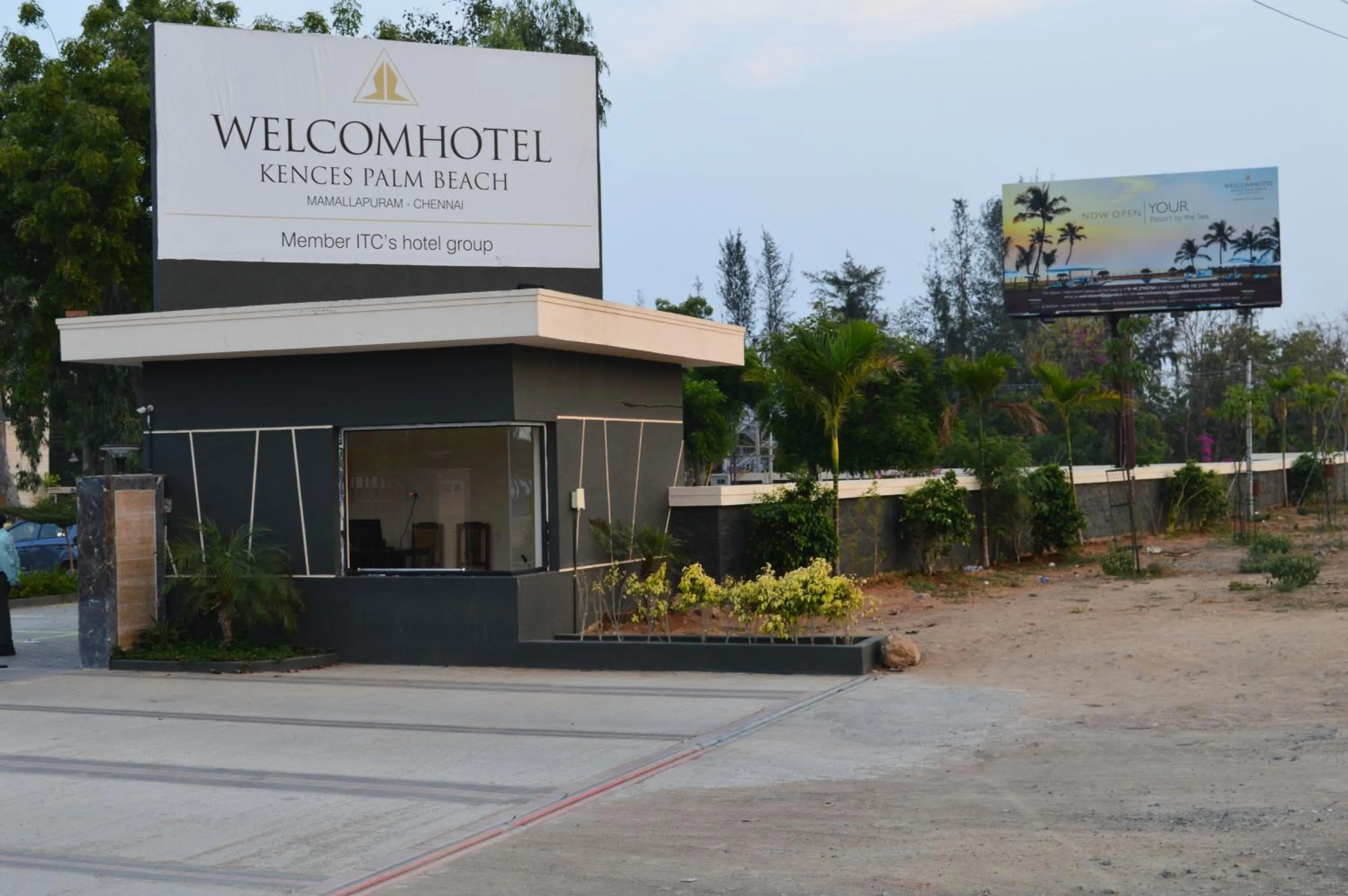 Facade/entrance in Welcomhotel by ITC Hotels, Kences Palm Beach, Mamallapuram