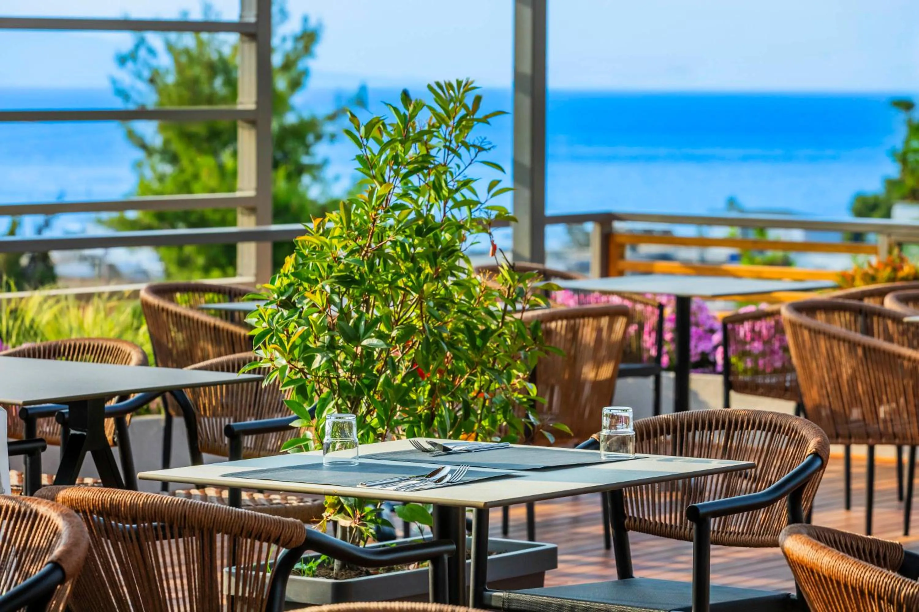 Balcony/Terrace in Hotel Vozina