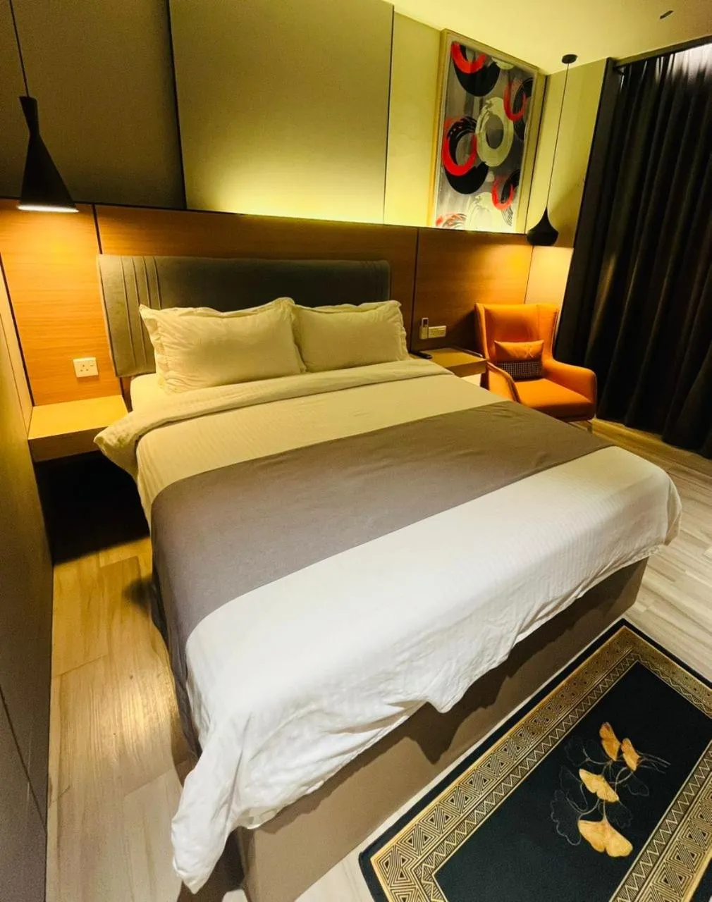 Bed in Extreme Boutique Hotel