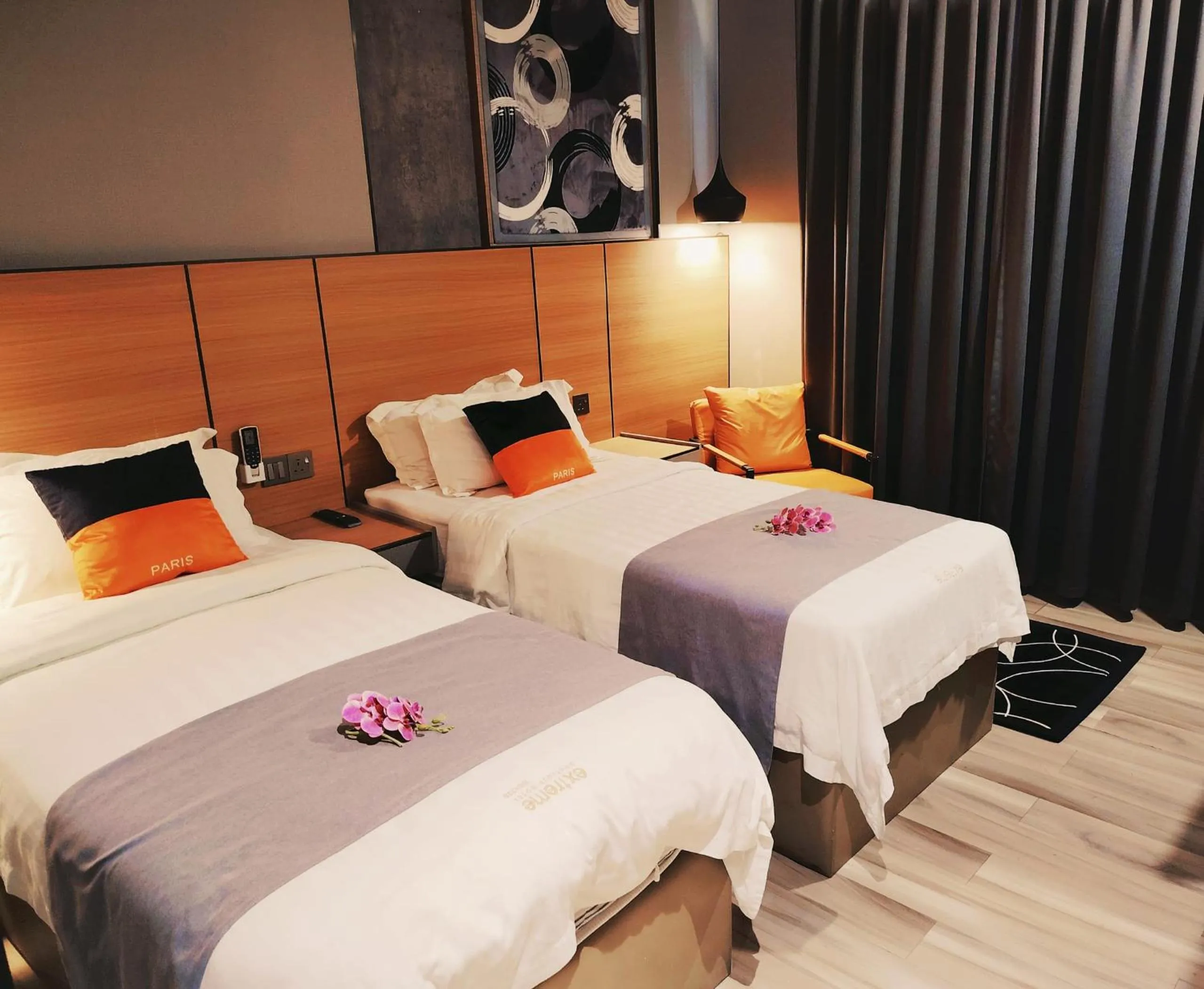 Photo of the whole room, Bed in Extreme Boutique Hotel