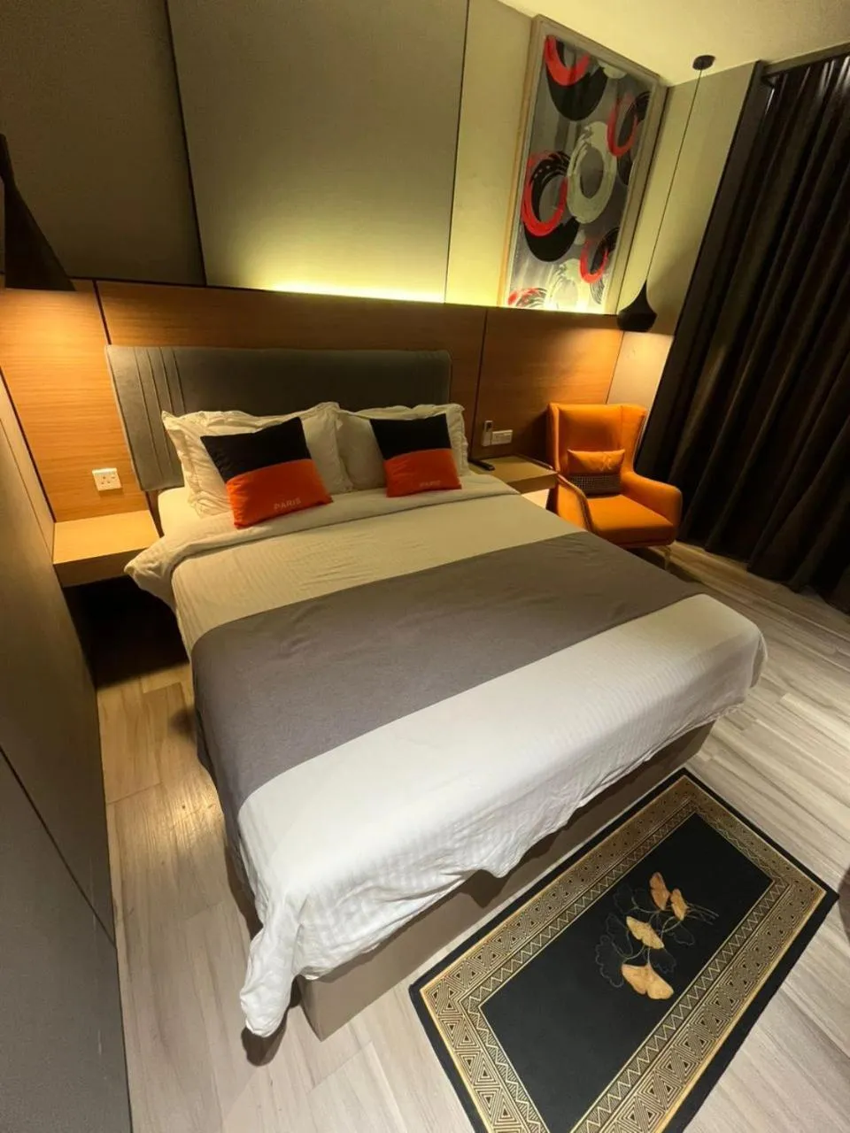 Bed in Extreme Boutique Hotel