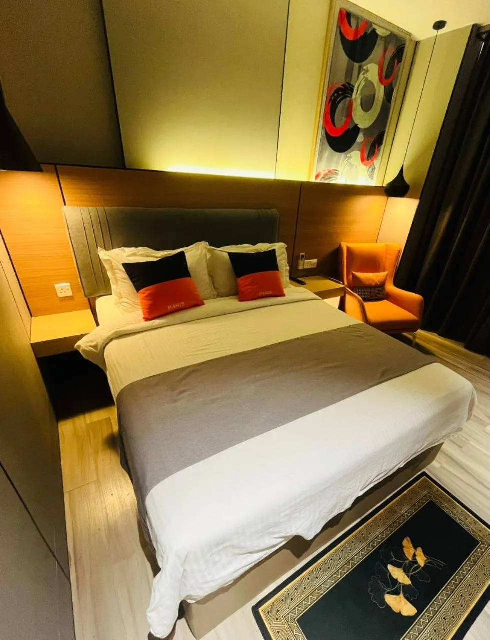 Bed in Extreme Boutique Hotel