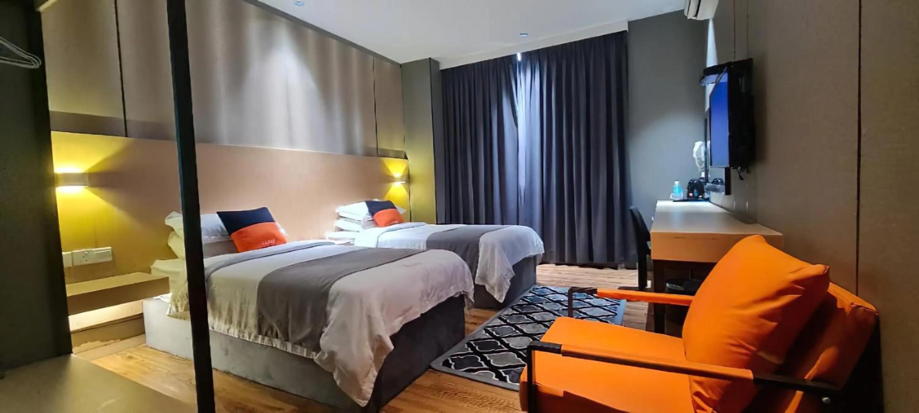 Bed in Extreme Boutique Hotel