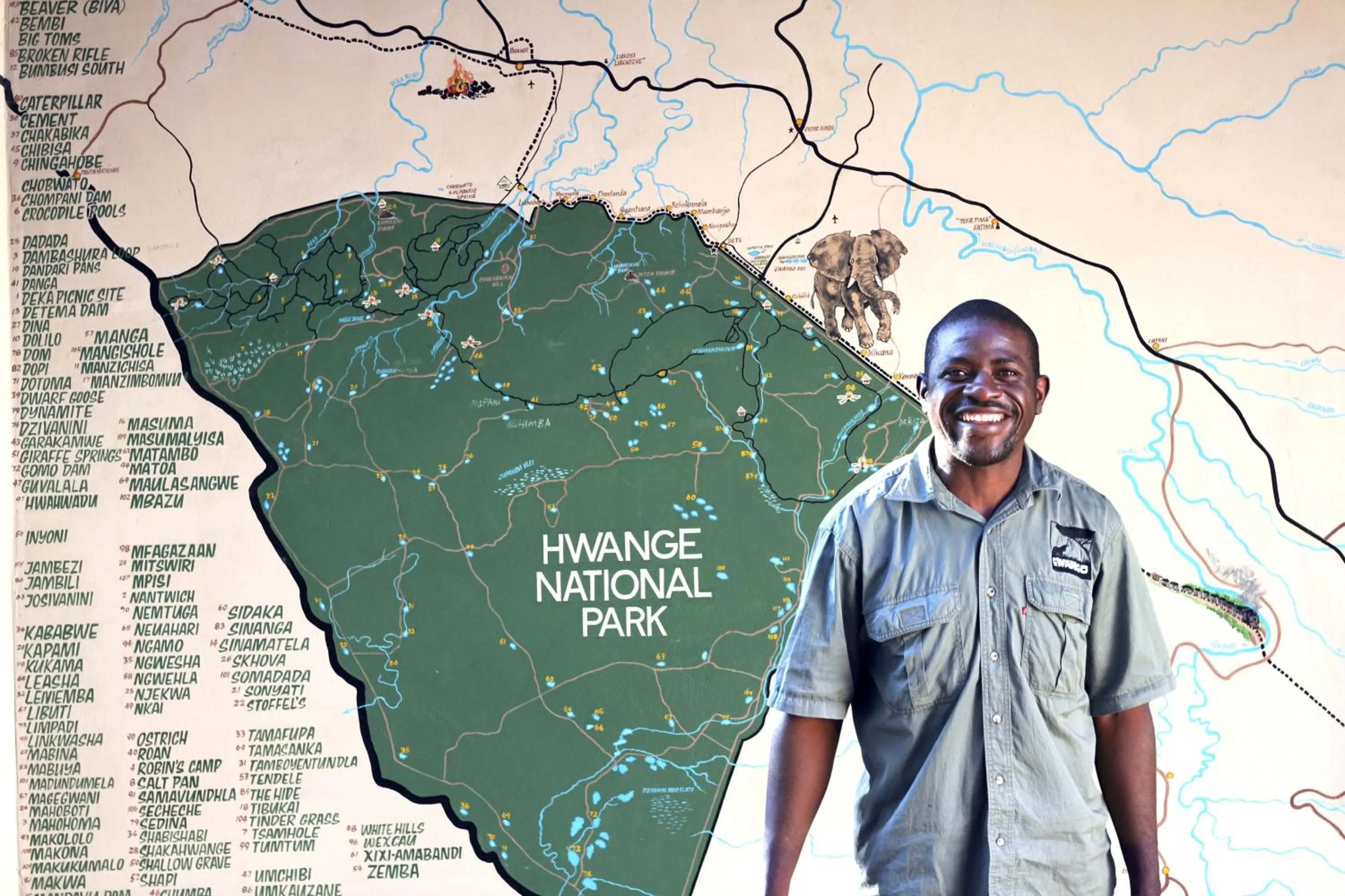 Staff in Gwango Heritage Resort