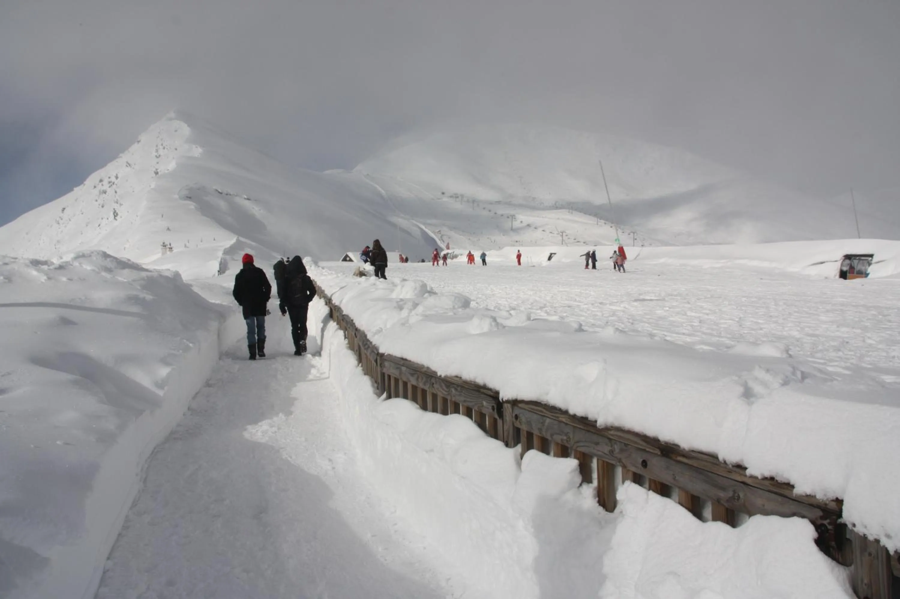 Skiing in Le Christiania