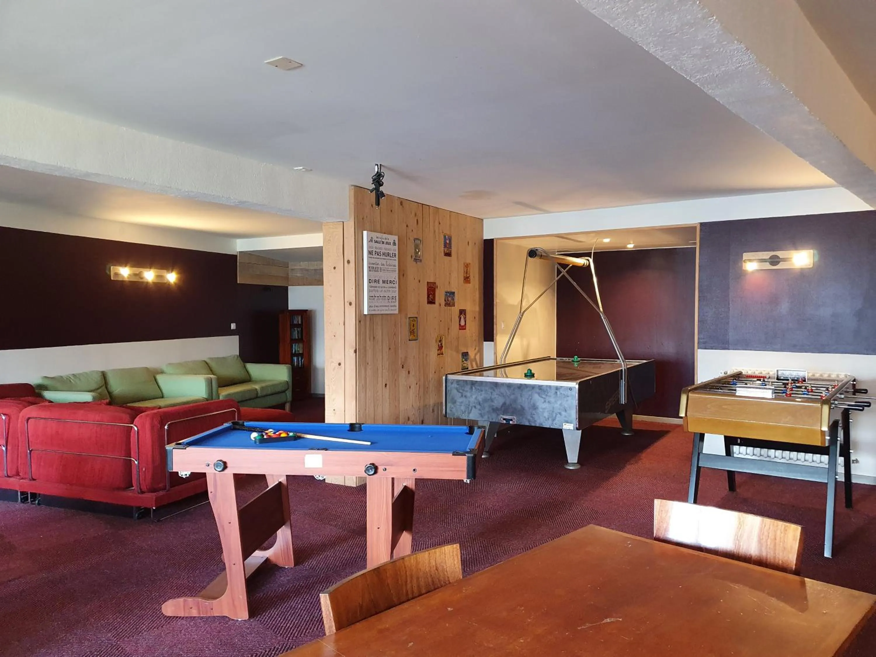 Game Room in Le Christiania