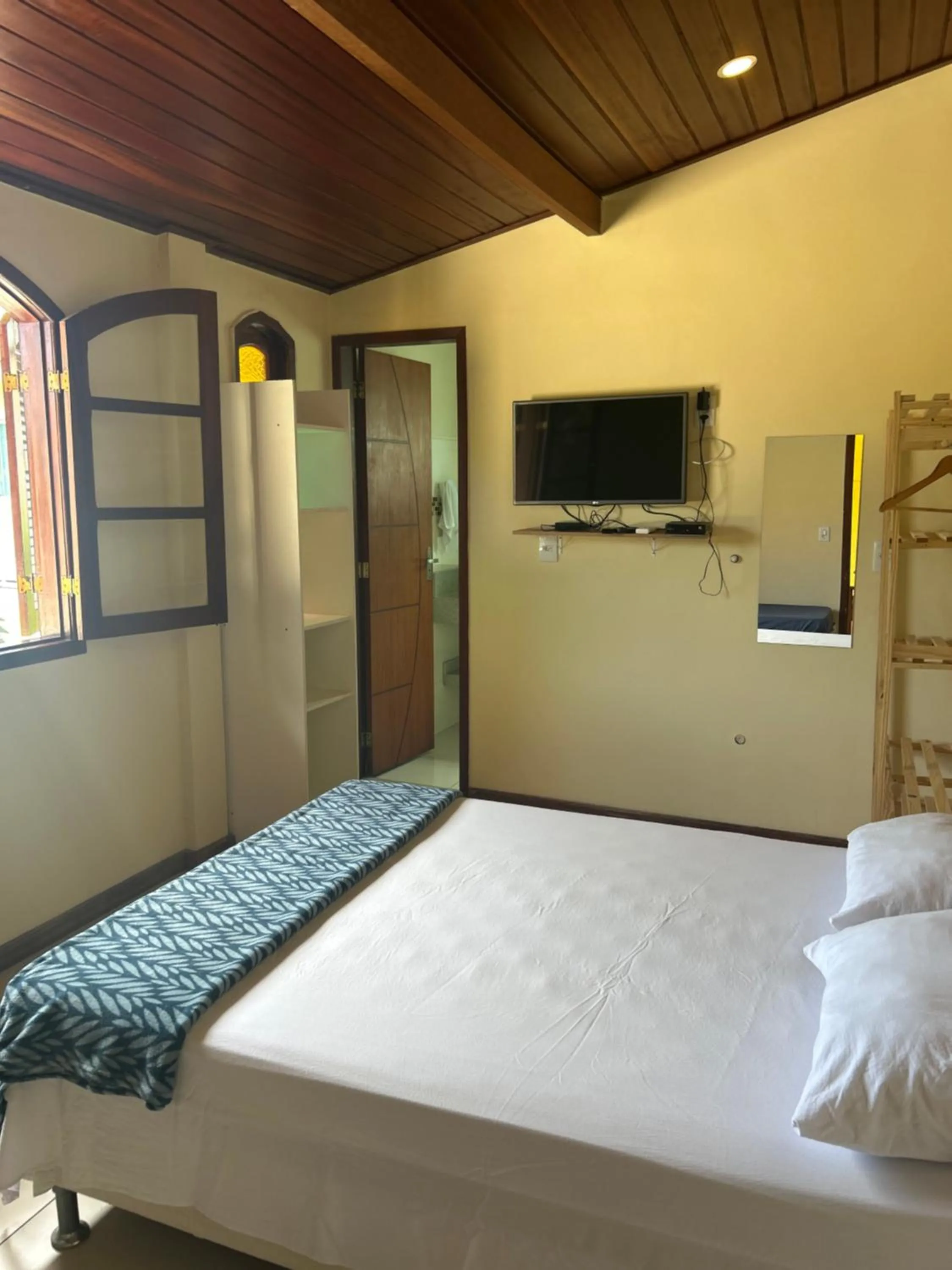 Bed in Pousada Paraíso de Itaúna