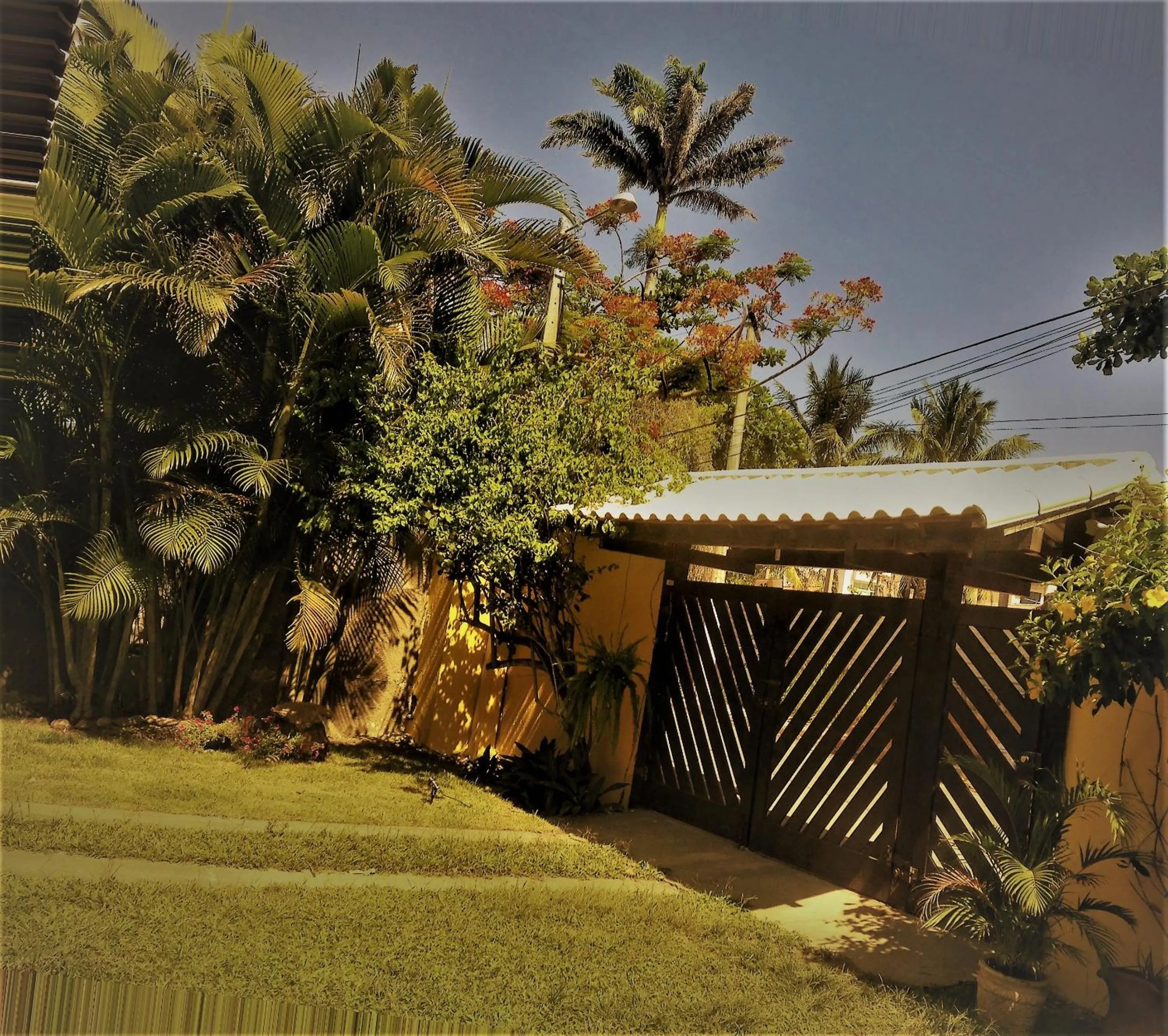 Property building in Pousada Paraíso de Itaúna