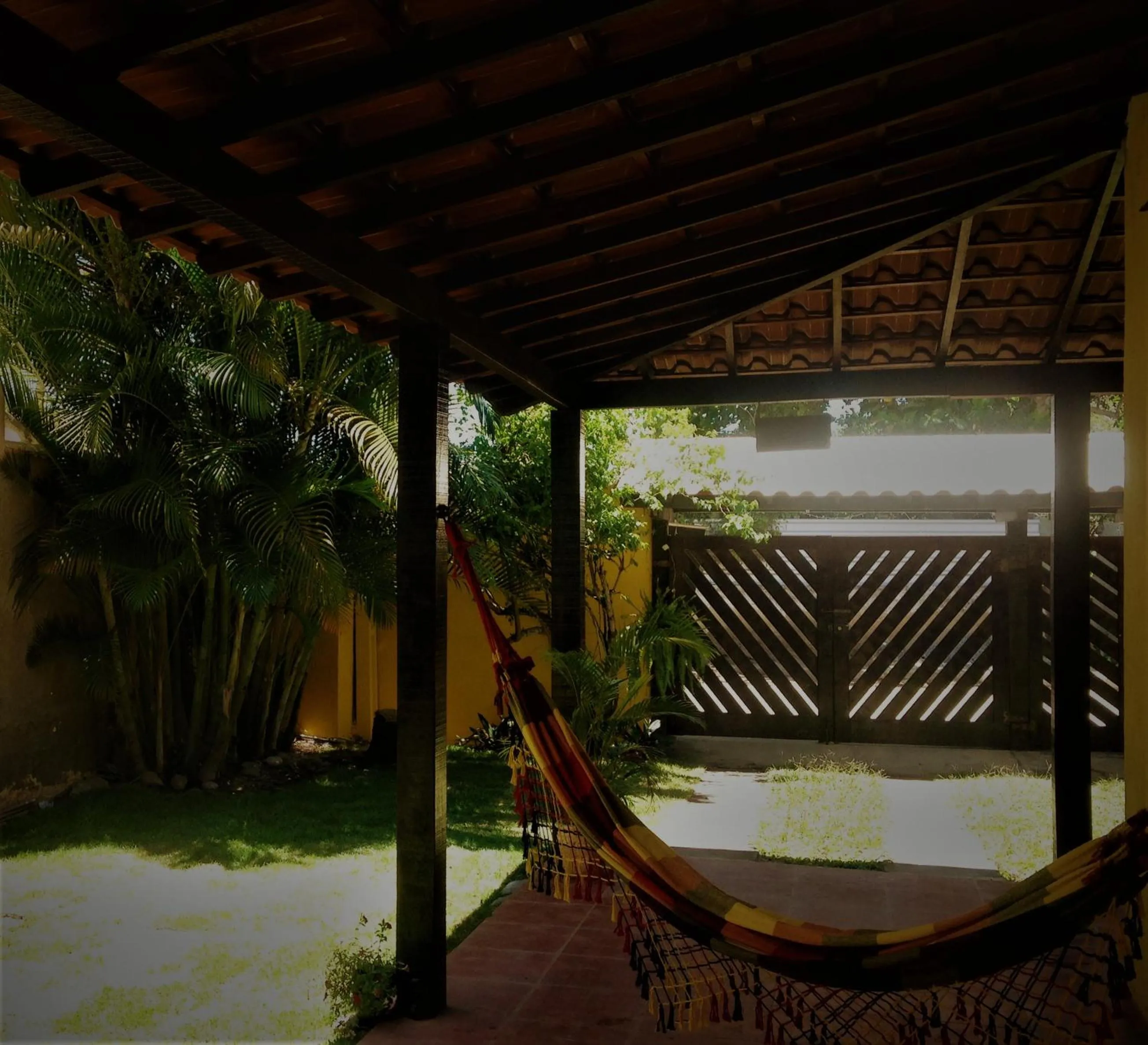 Balcony/Terrace in Pousada Paraíso de Itaúna