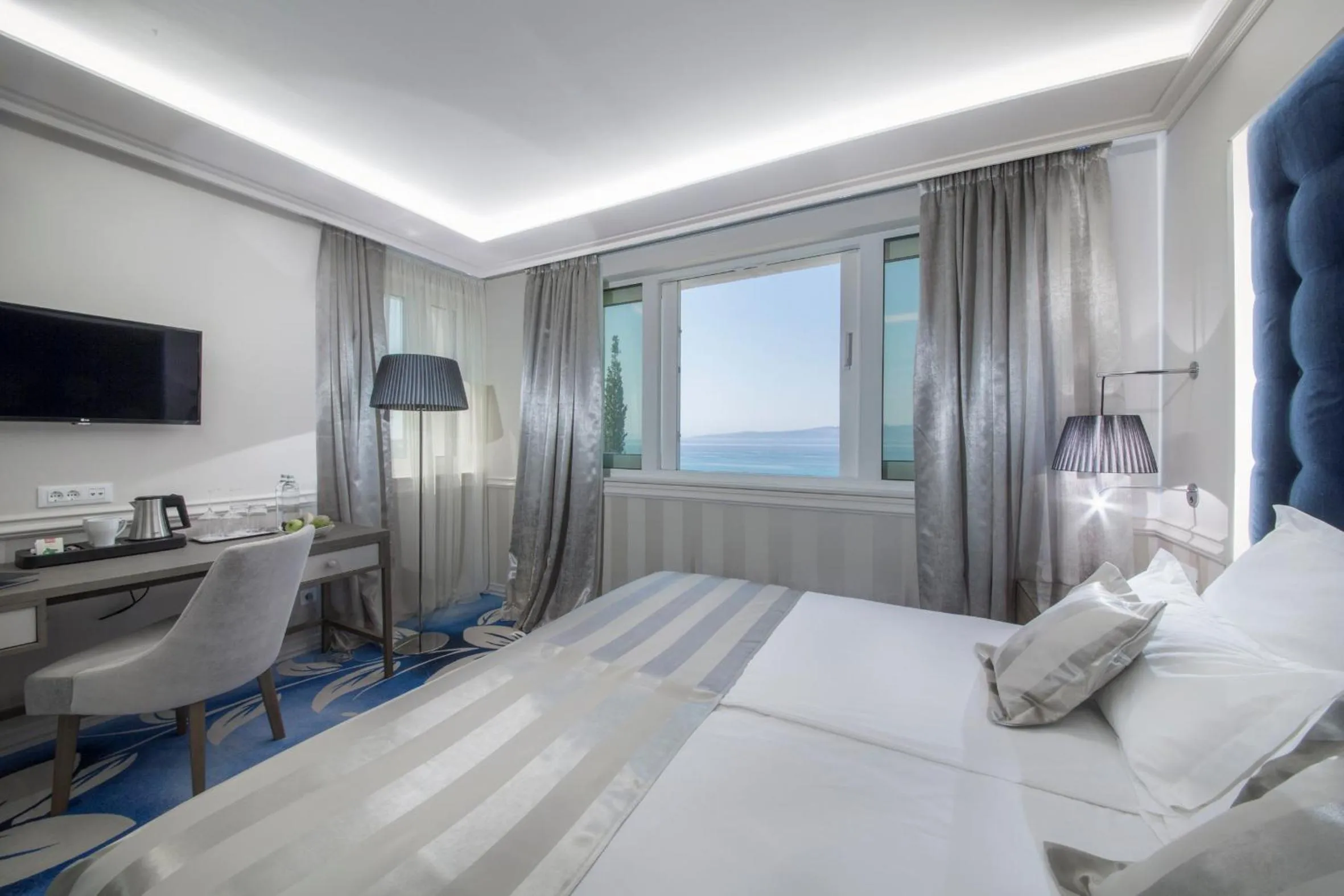 Bedroom, Bed in Grand Hotel Slavia