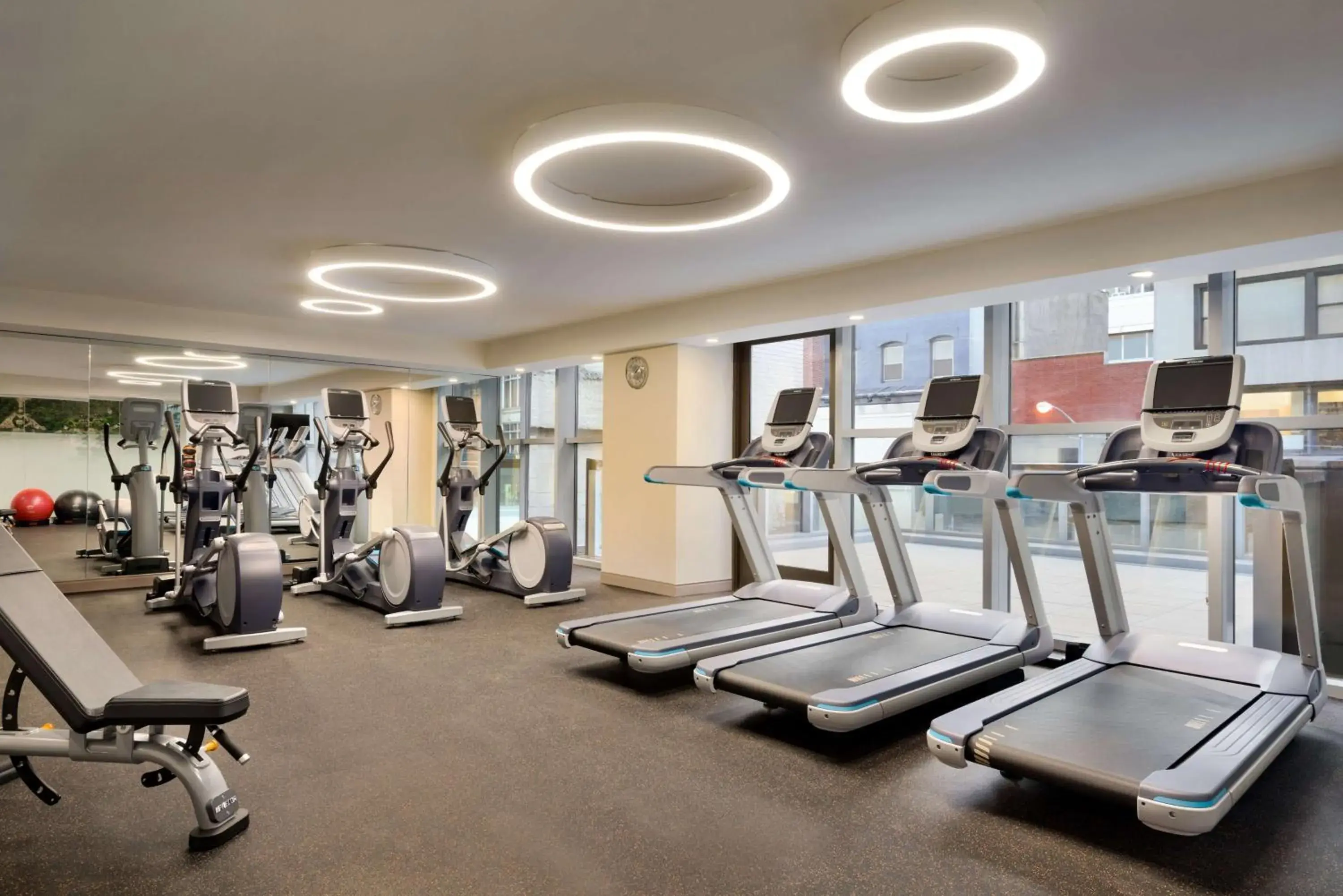 Fitness centre/facilities in Embassy Suites By Hilton New York Manhattan Times Square Fitness centre/facilities in Embassy Suites By Hilton New York Manhattan Times Square
