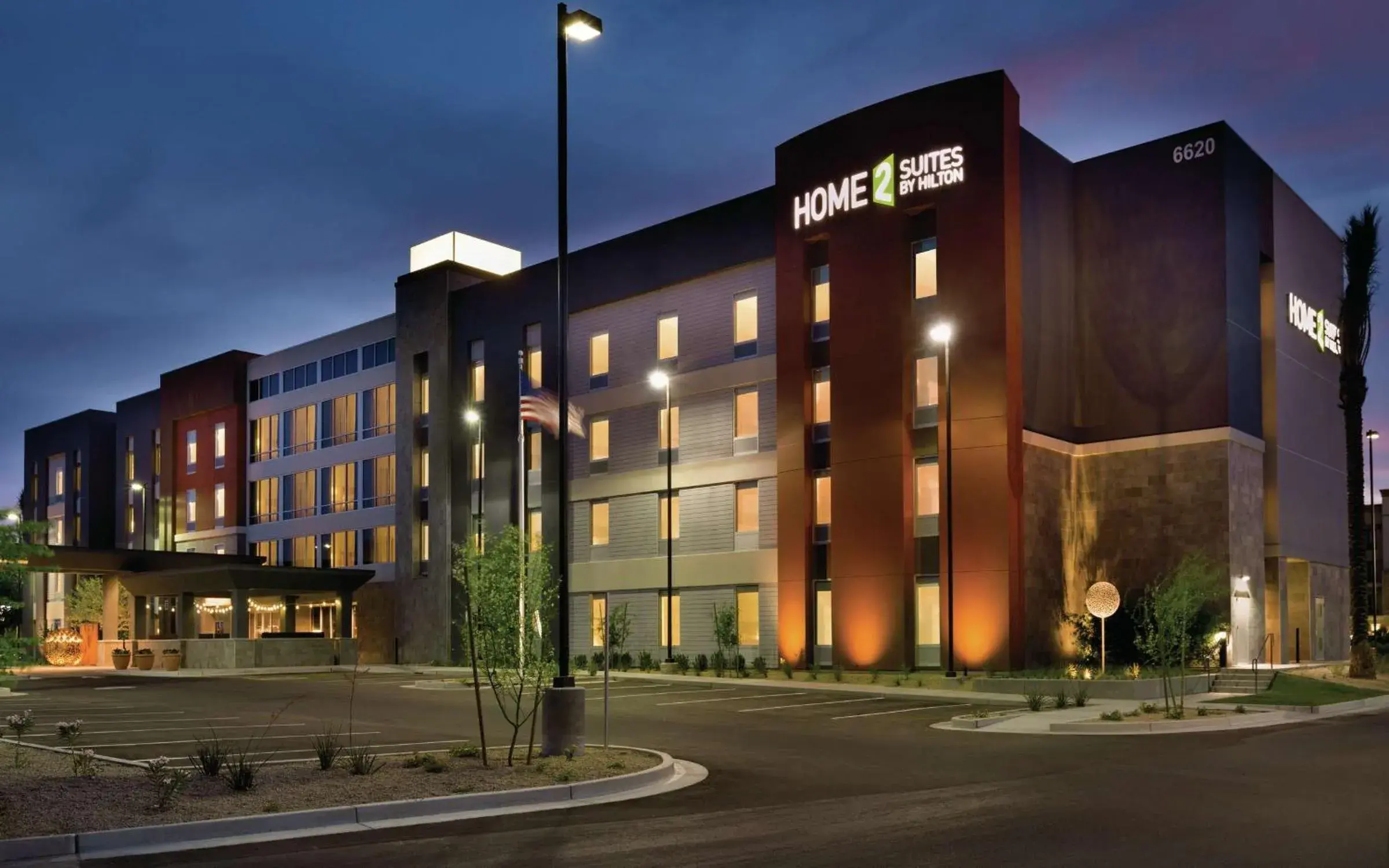 Property building in Home2 Suites By Hilton Glendale Westgate Property building in Home2 Suites By Hilton Glendale Westgate