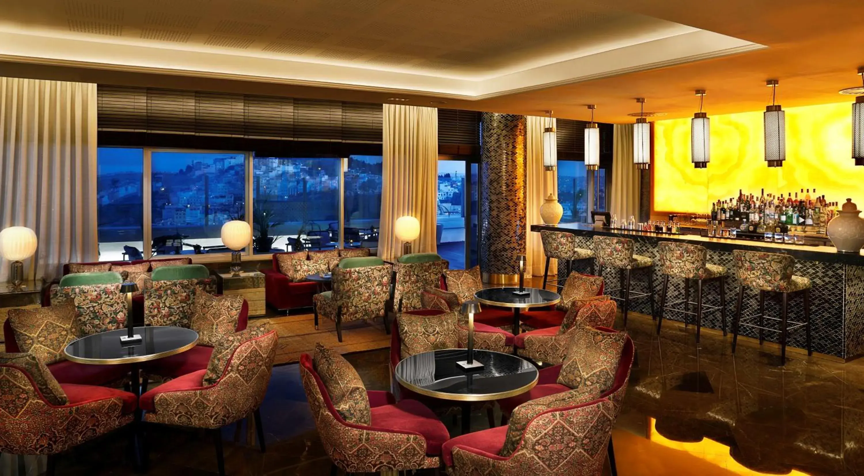 Lounge or bar in Hilton Tanger City Center Hotel & Residences Lounge or bar in Hilton Tanger City Center Hotel & Residences