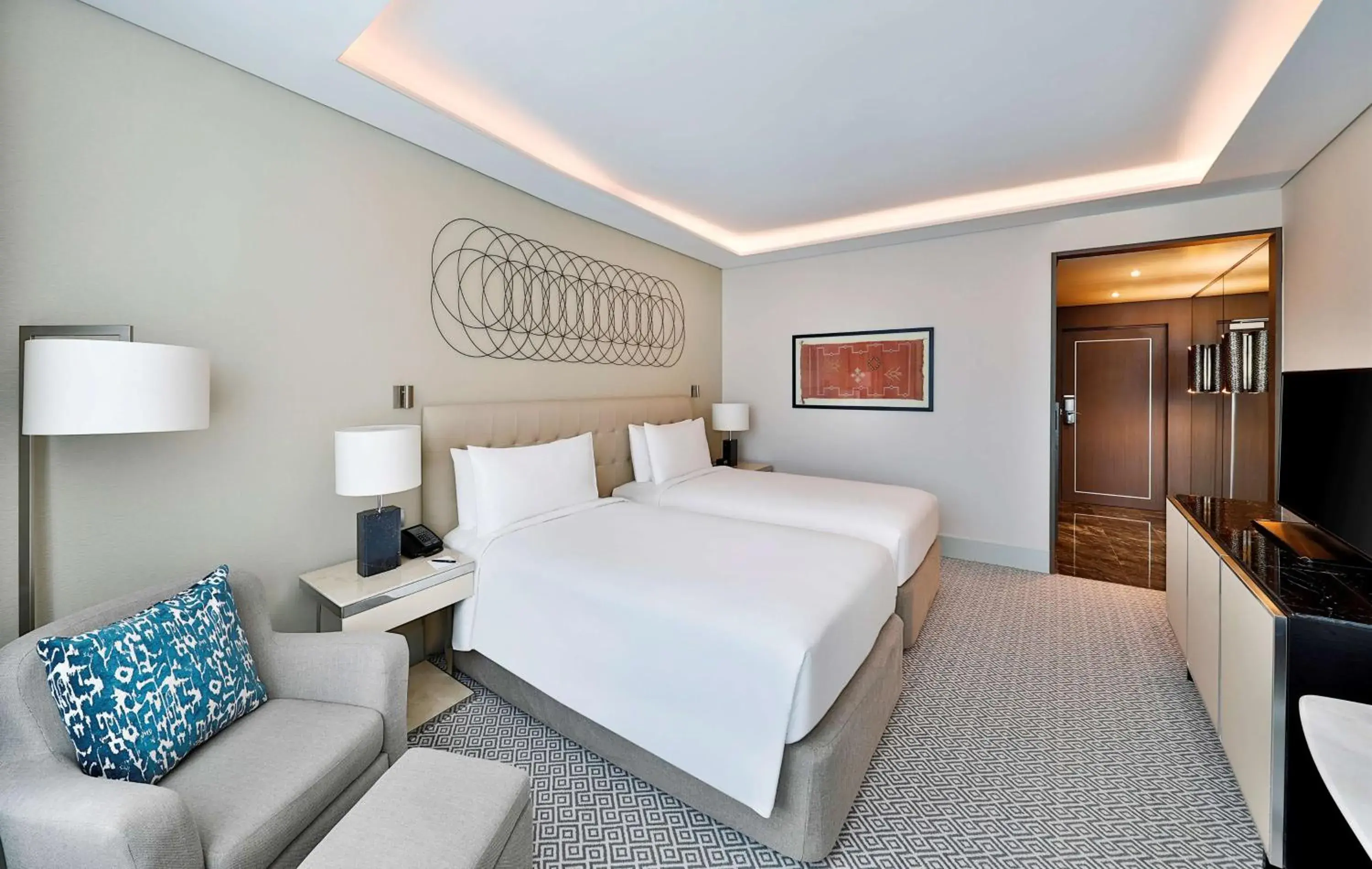 Photo of the whole room, Bed in Hilton Tanger City Center Hotel & Residences Photo of the whole room, Bed in Hilton Tanger City Center Hotel & Residences