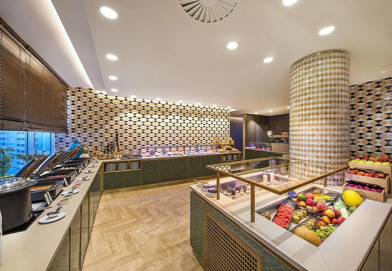 Breakfast in Hilton Tanger City Center Hotel & Residences Breakfast in Hilton Tanger City Center Hotel & Residences