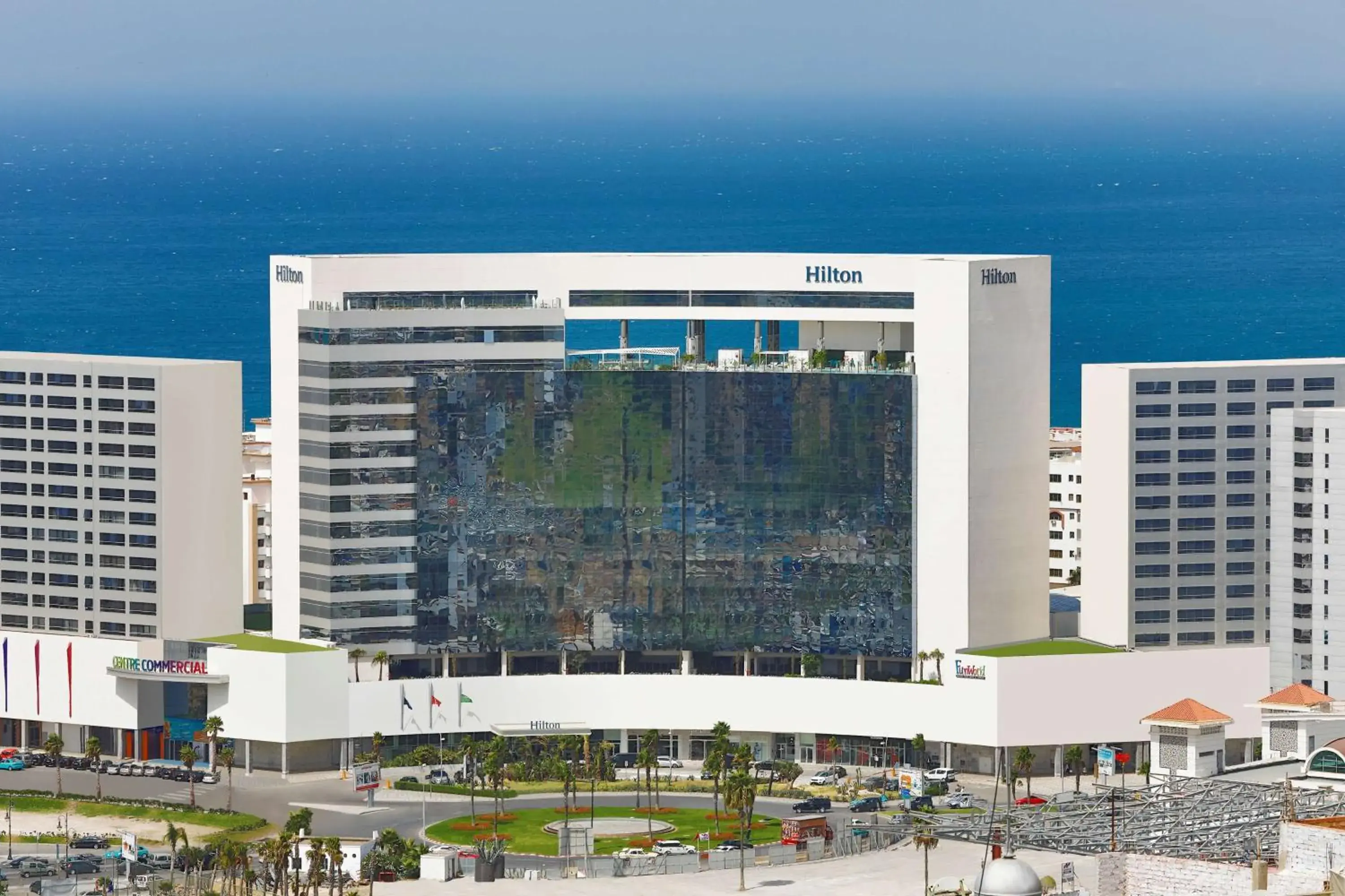 Property building in Hilton Tanger City Center Hotel & Residences Property building in Hilton Tanger City Center Hotel & Residences