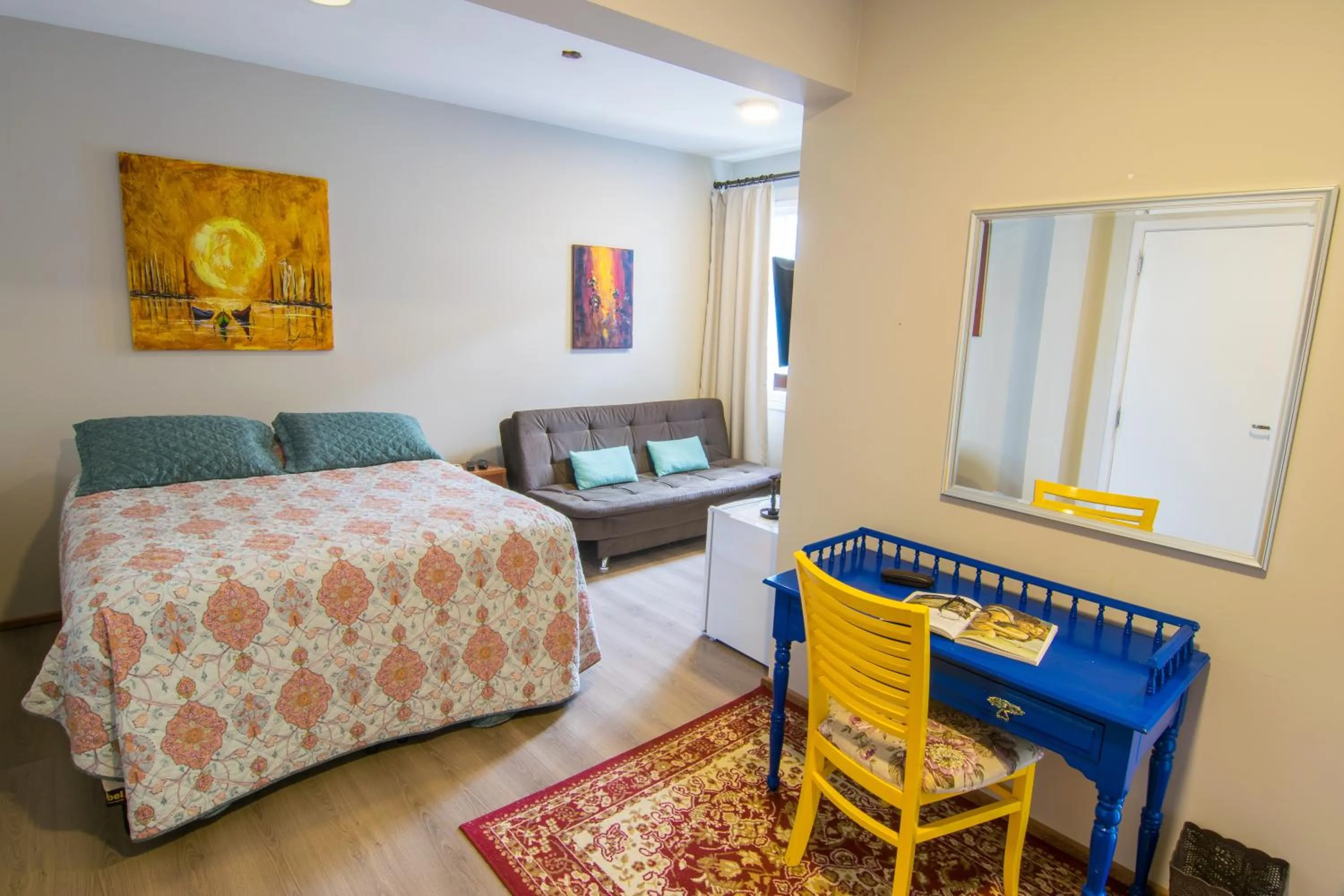 Bedroom, Bed in Hospedaria Conceitual