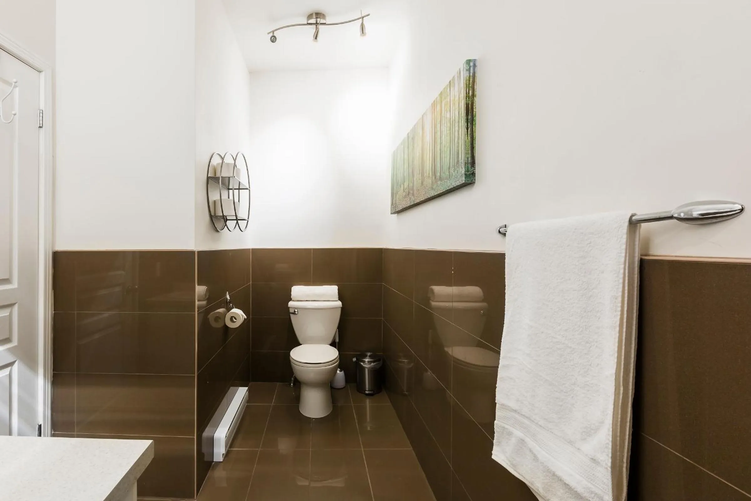 Toilet in MTLVacationRentals -The Chic Laurier