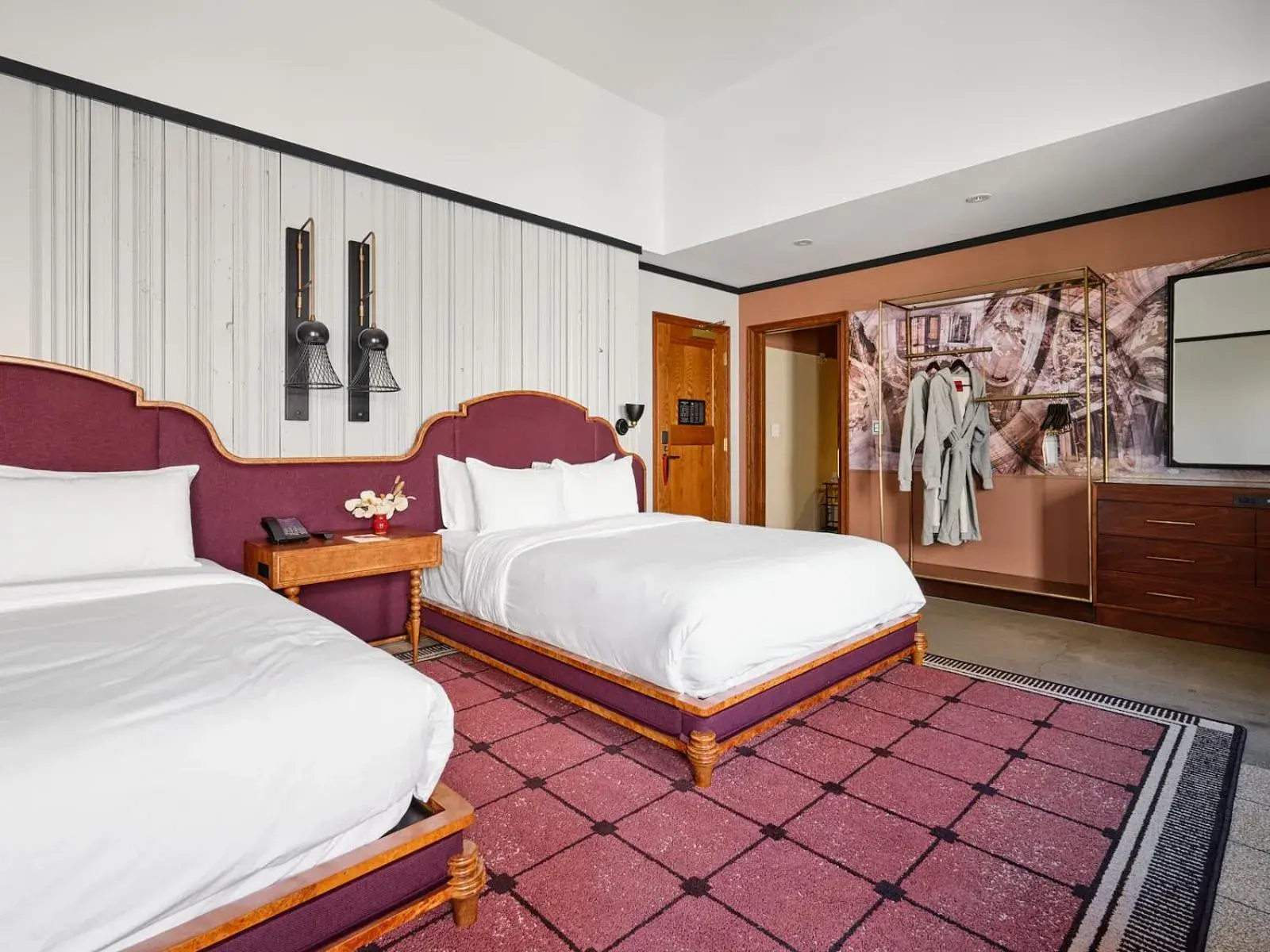 Bed in Detroit Foundation Hotel Bed in Detroit Foundation Hotel