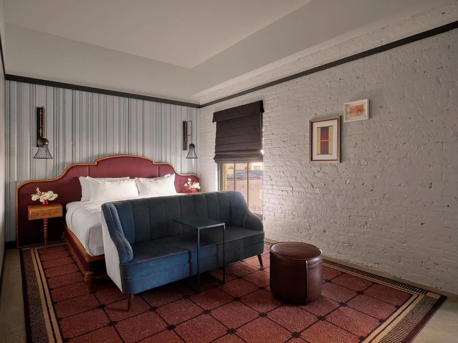 Bed in Detroit Foundation Hotel