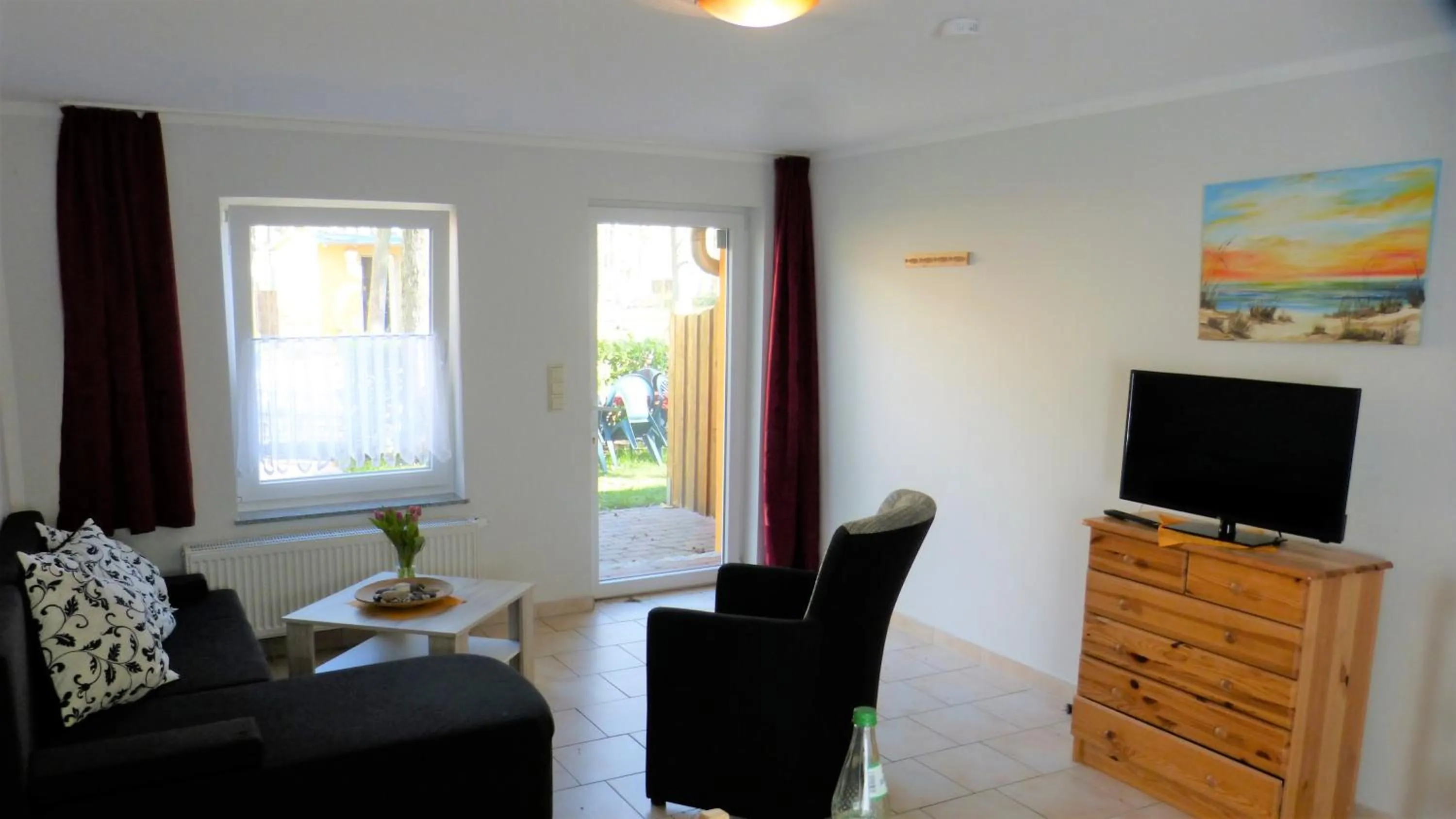 Living room in Bernstein Appartements