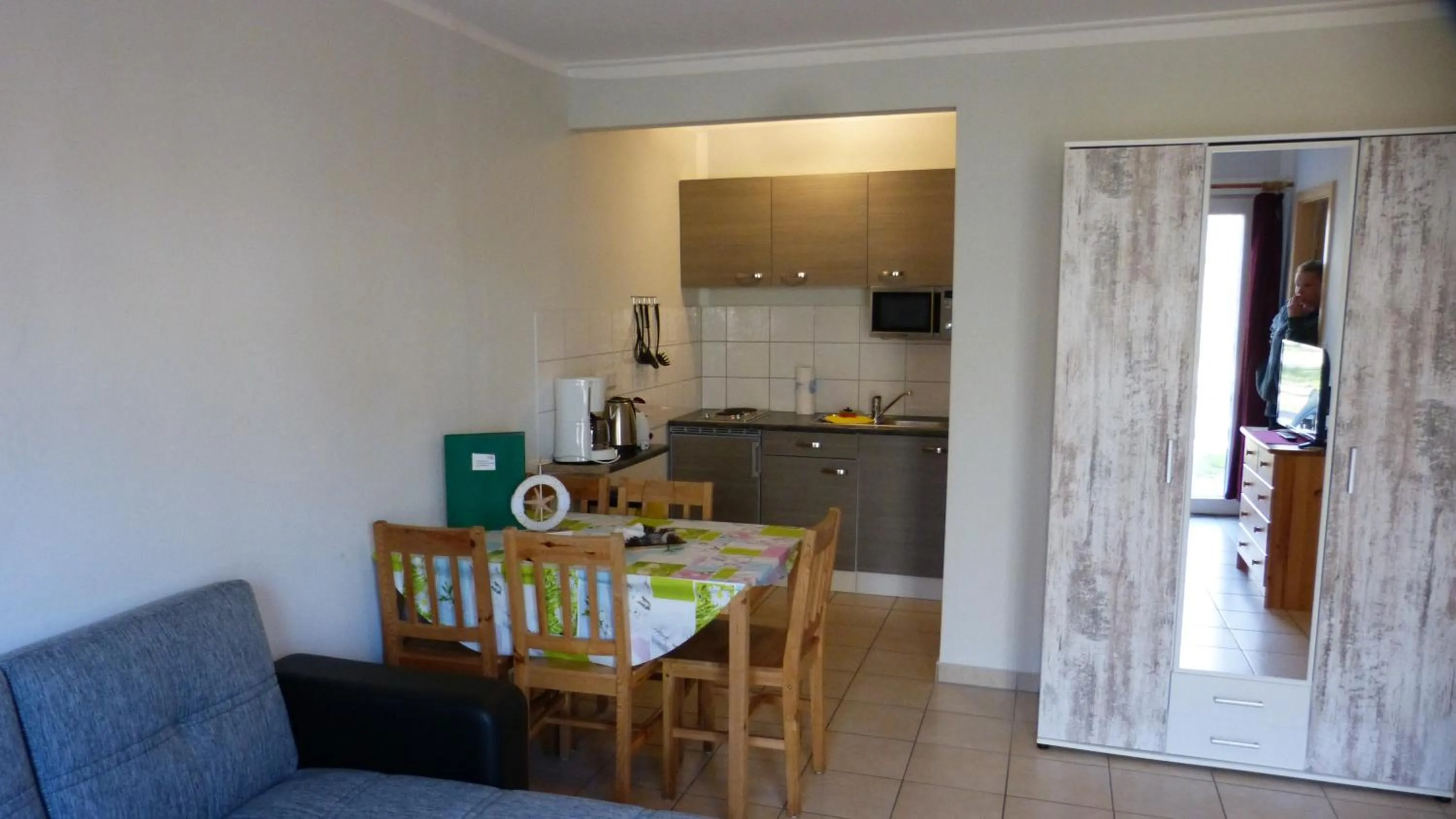 Dining area in Bernstein Appartements