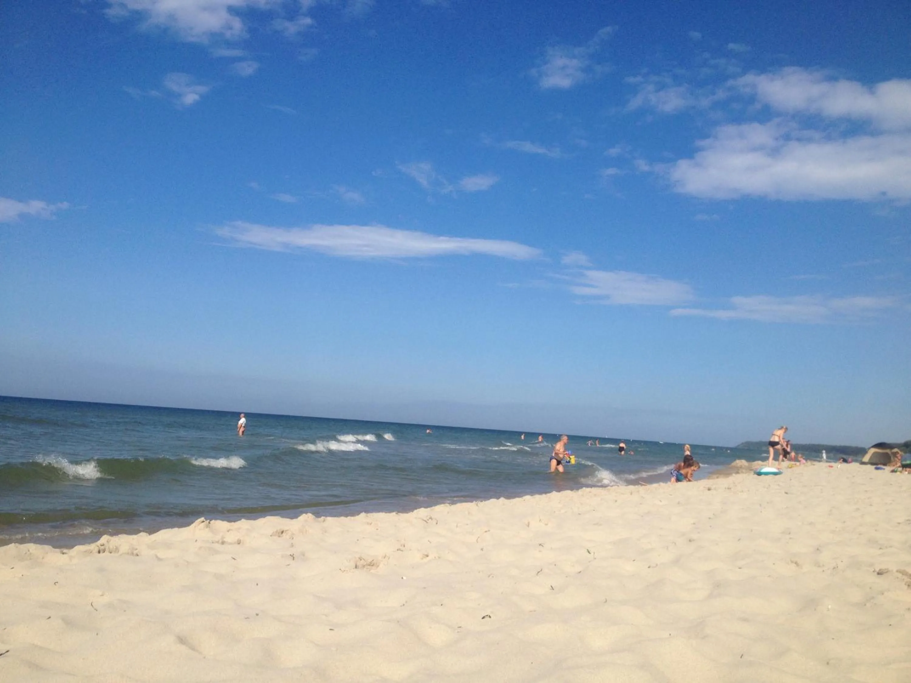 Beach in Bernstein Appartements
