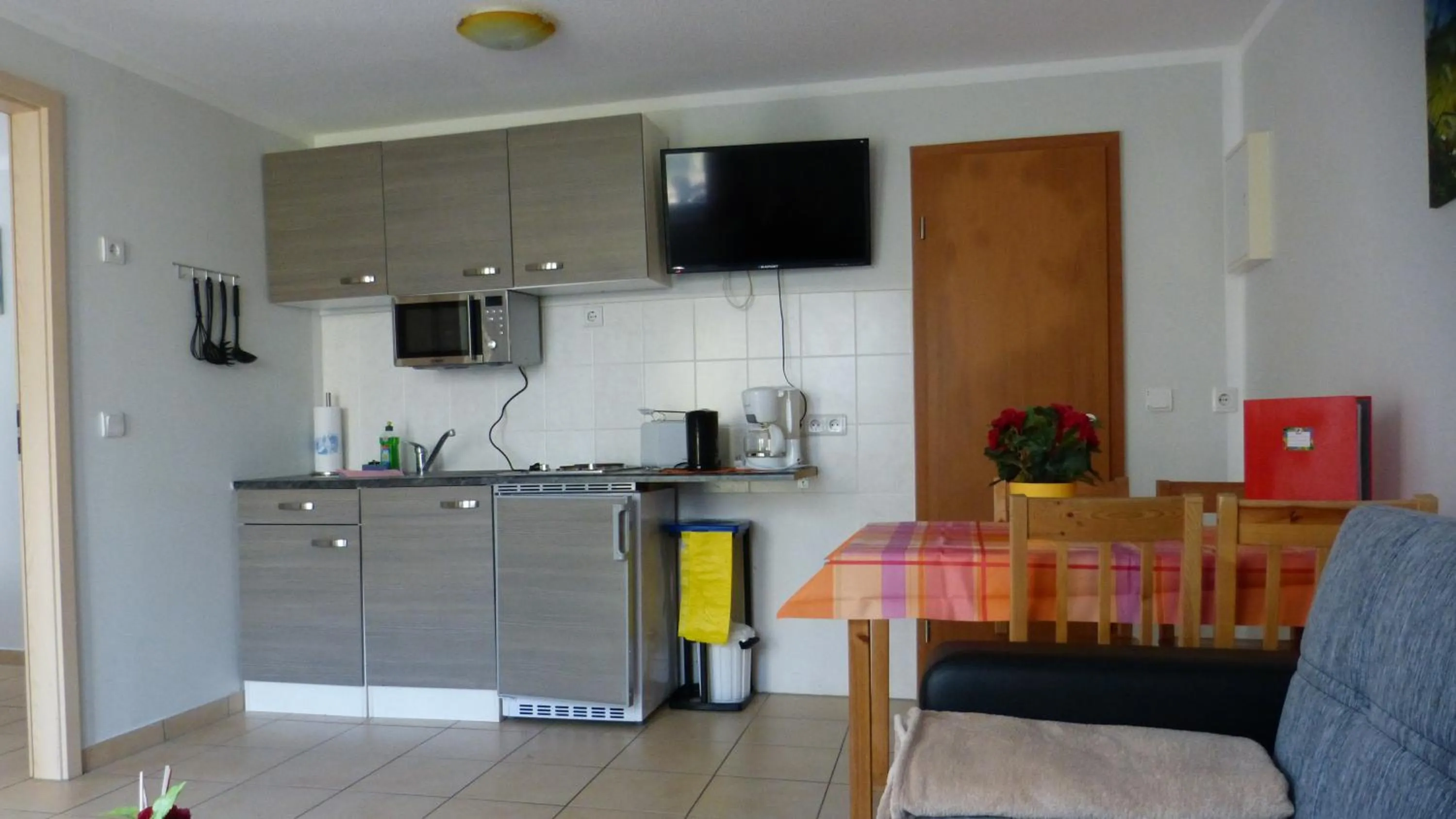Kitchen or kitchenette in Bernstein Appartements