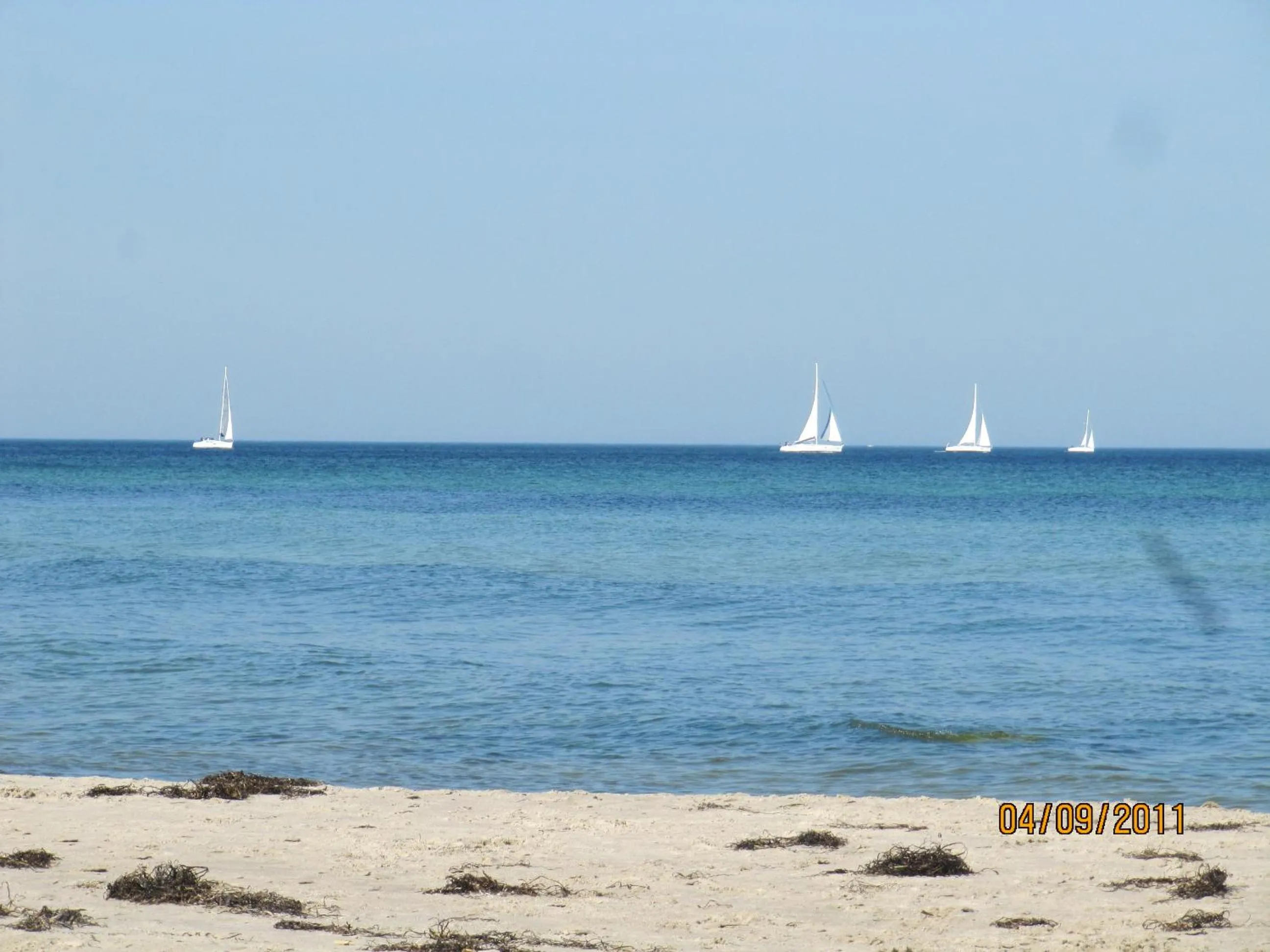 Beach in Bernstein Appartements