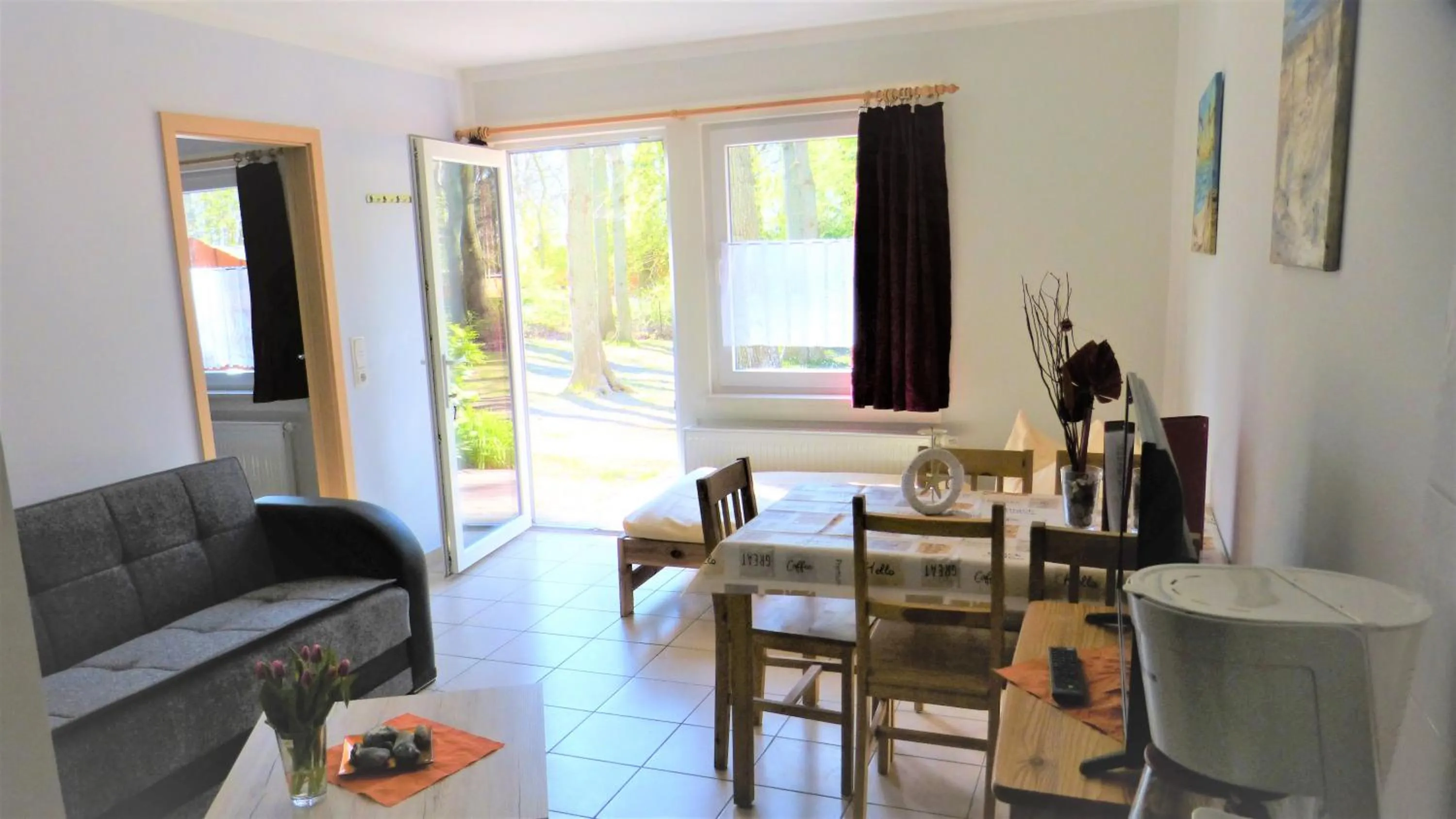 Seating area in Bernstein Appartements