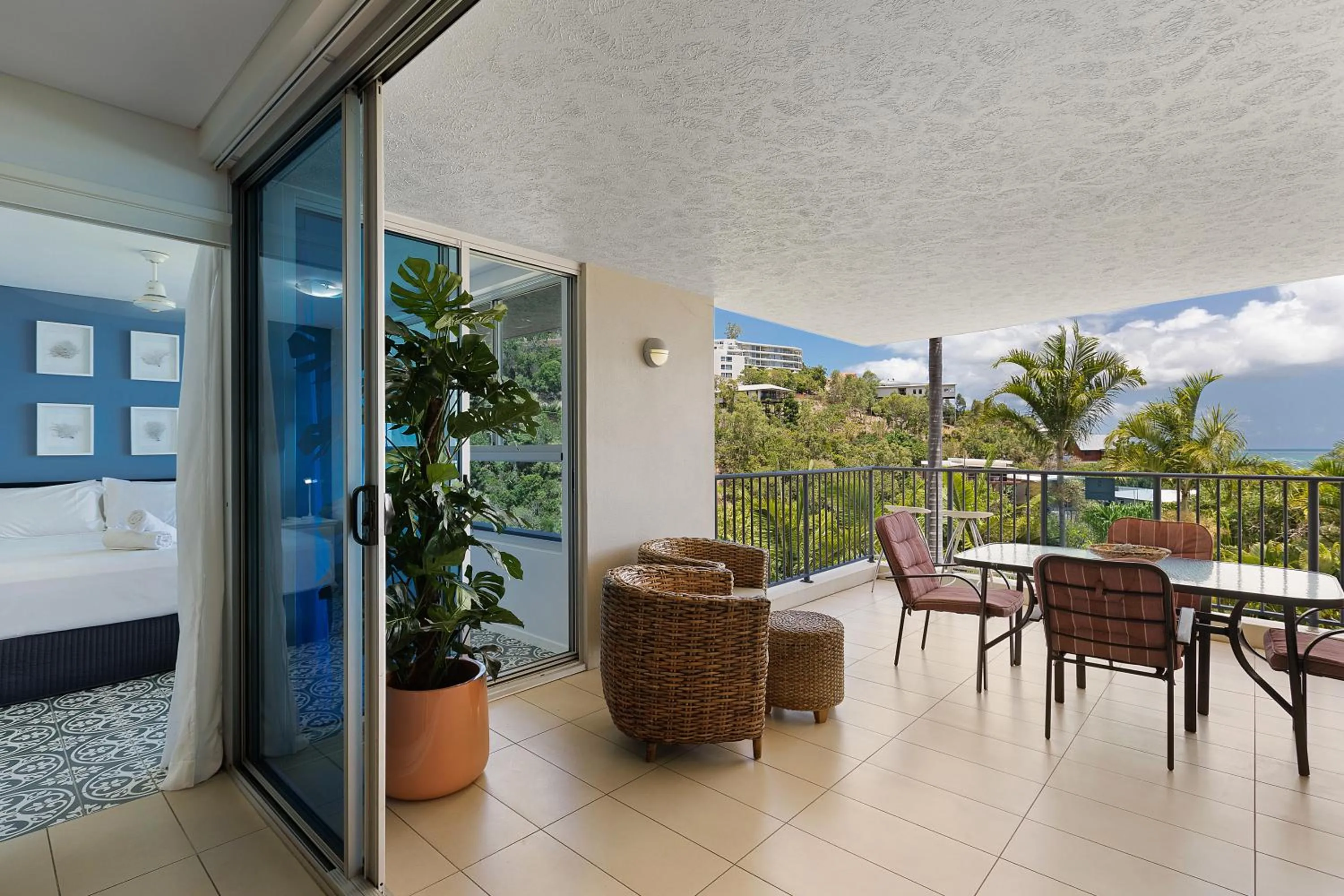 Balcony/Terrace in Azure Sea Whitsunday Resort