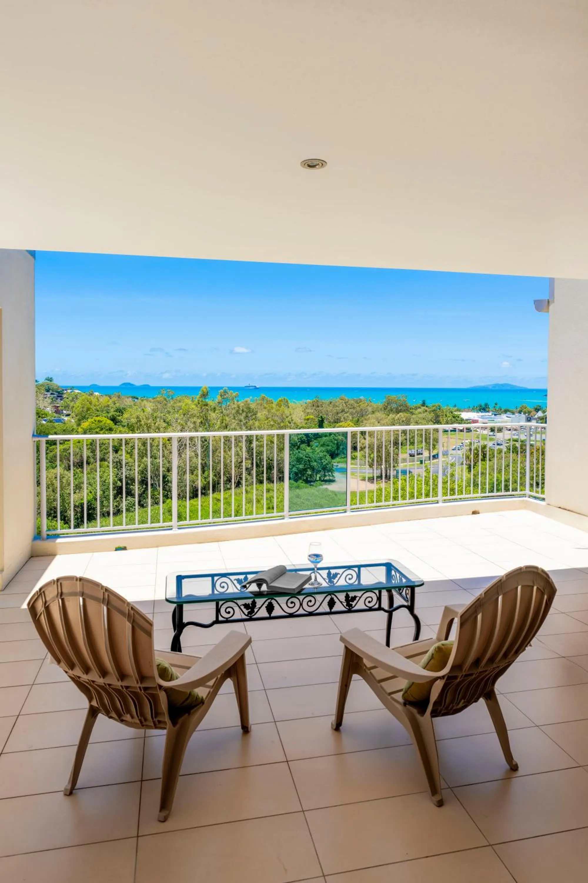 Patio in Azure Sea Whitsunday Resort