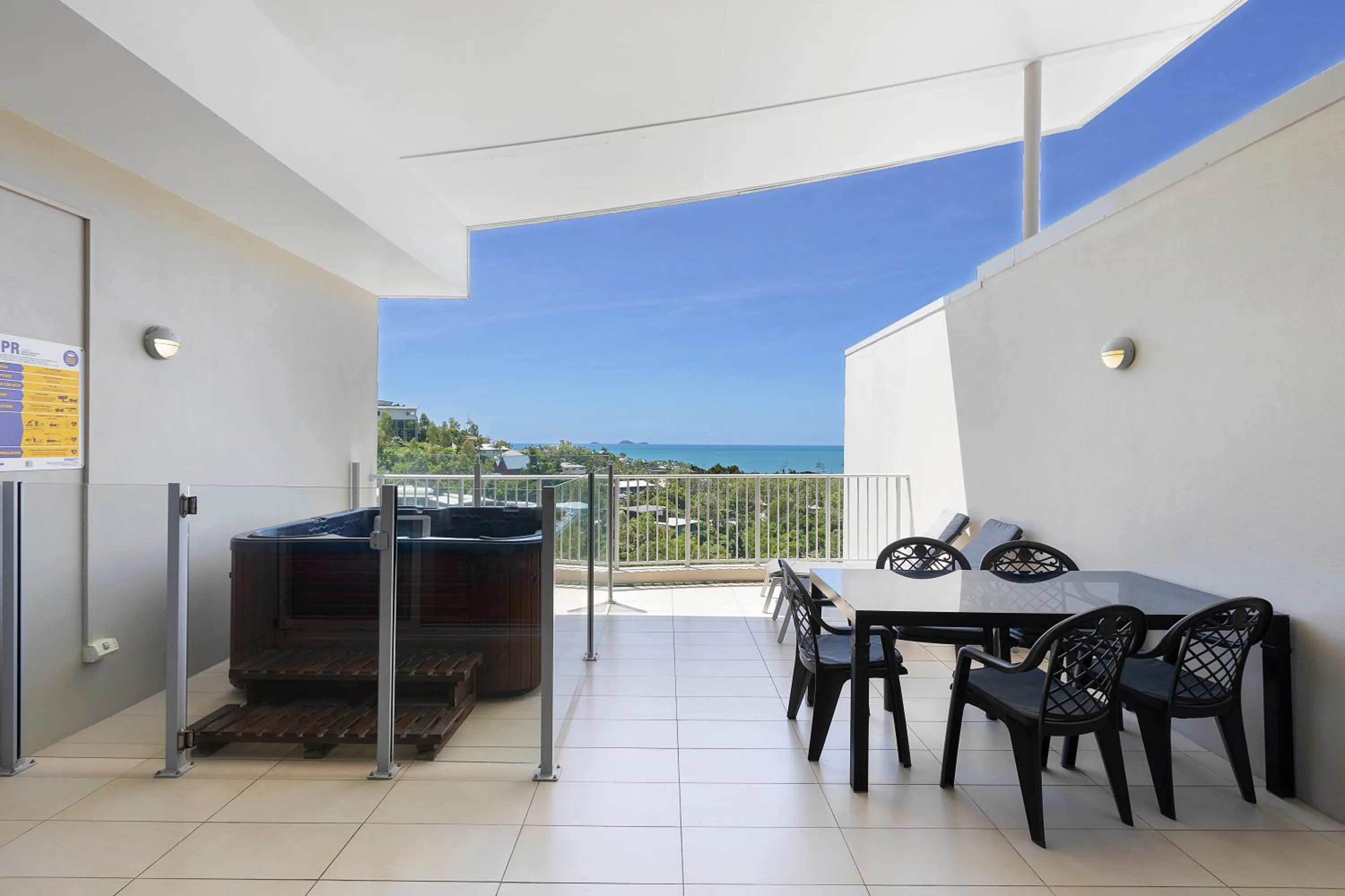 Balcony/Terrace in Azure Sea Whitsunday Resort