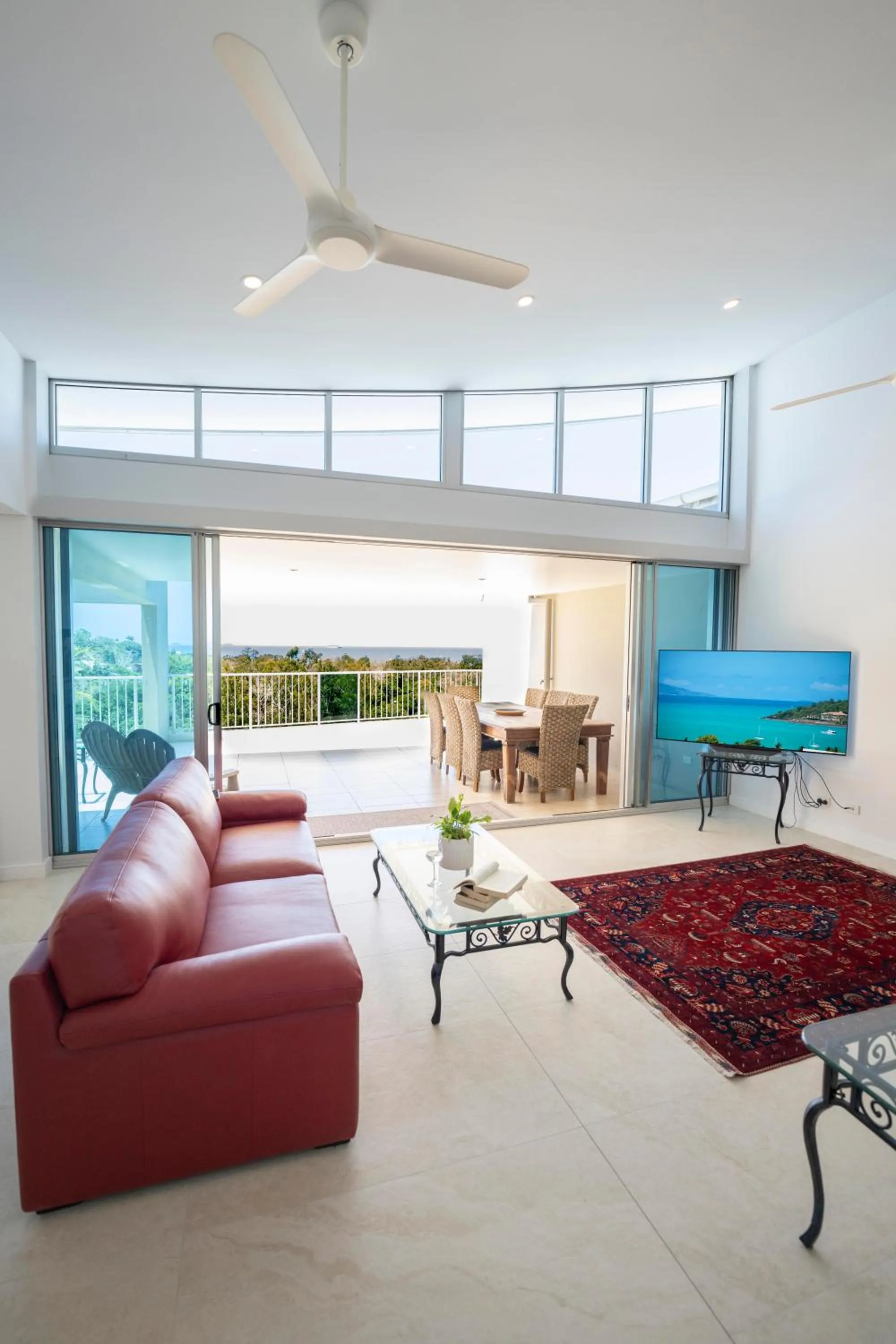 Living room in Azure Sea Whitsunday Resort