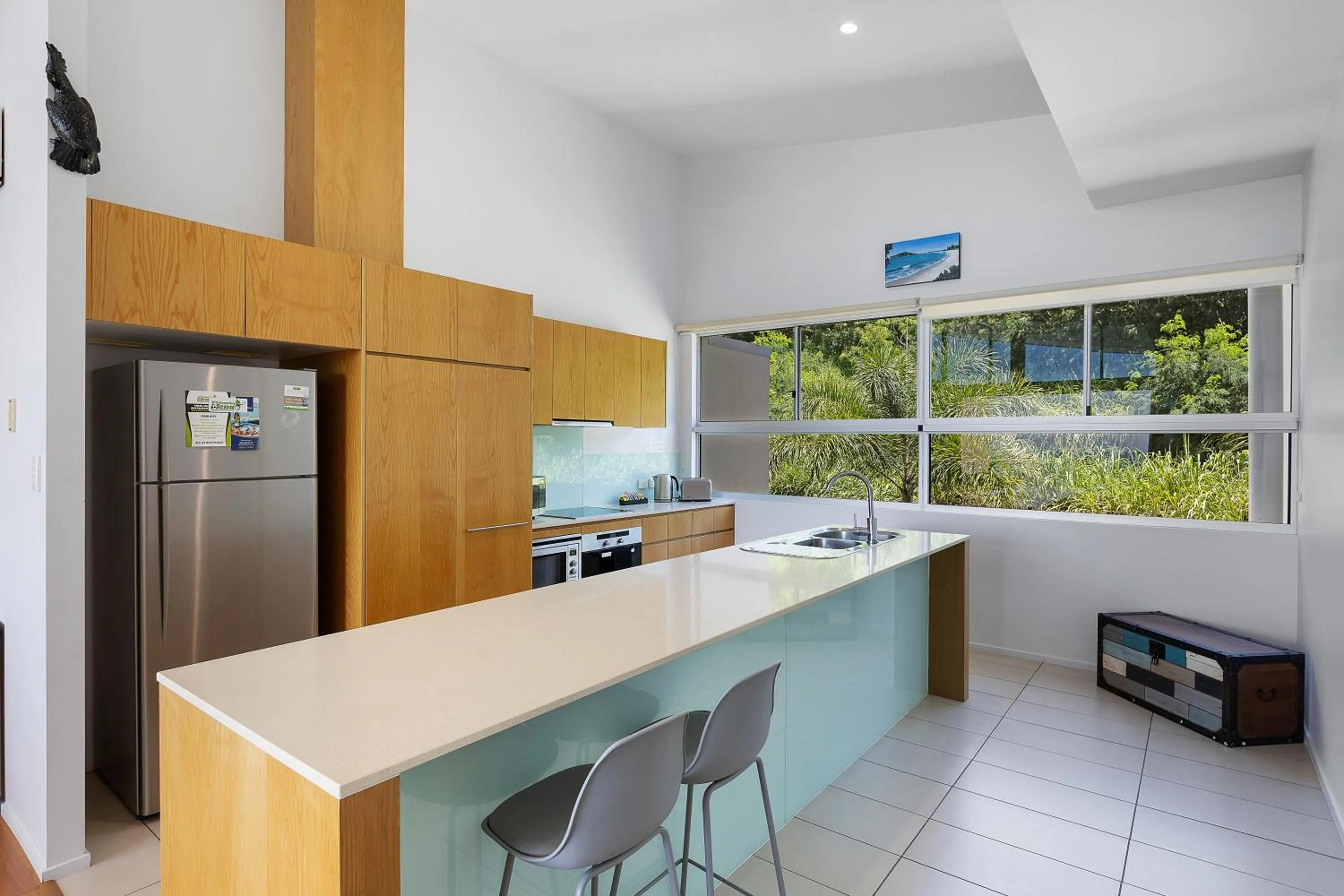 Kitchen or kitchenette in Azure Sea Whitsunday Resort