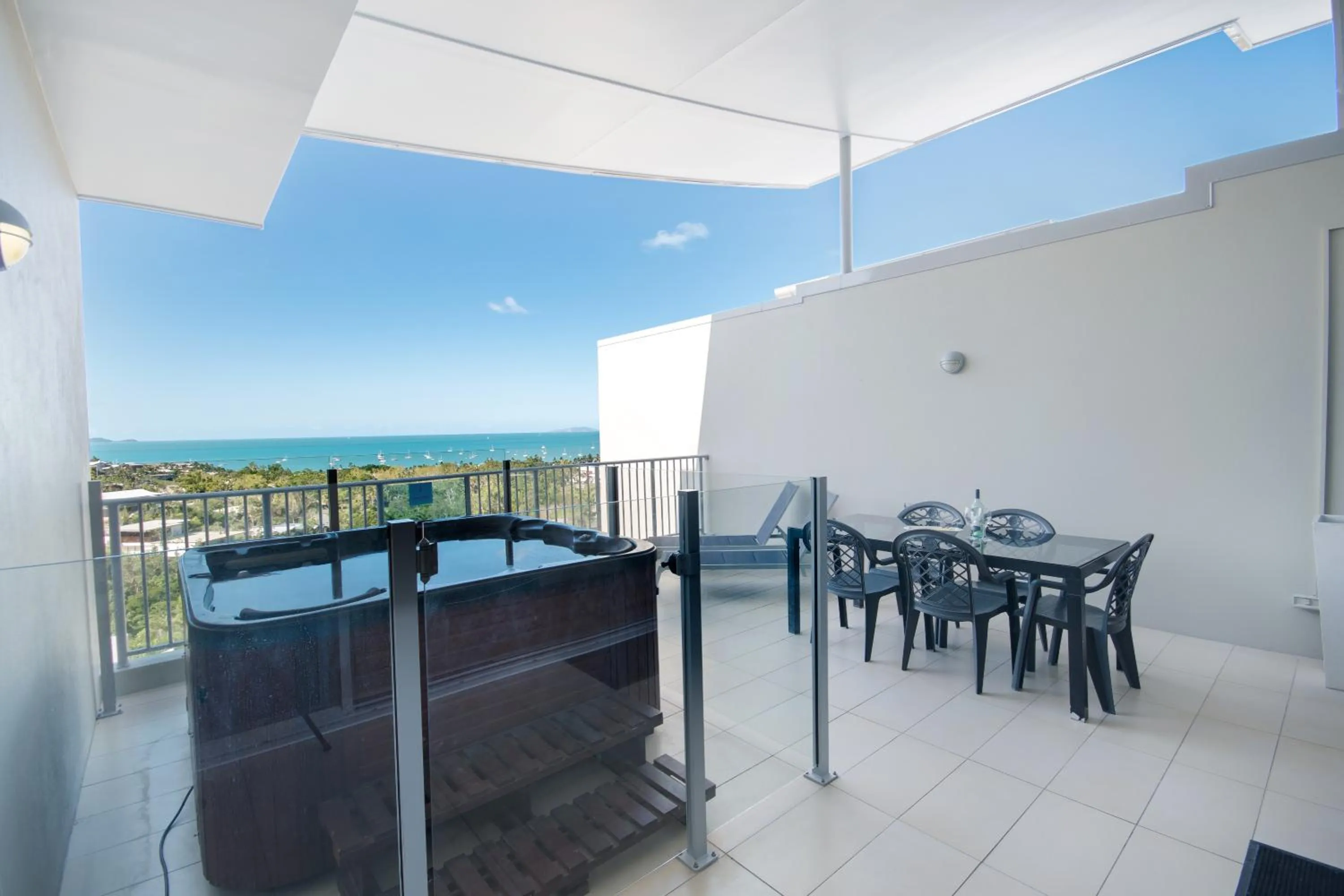 Patio in Azure Sea Whitsunday Resort