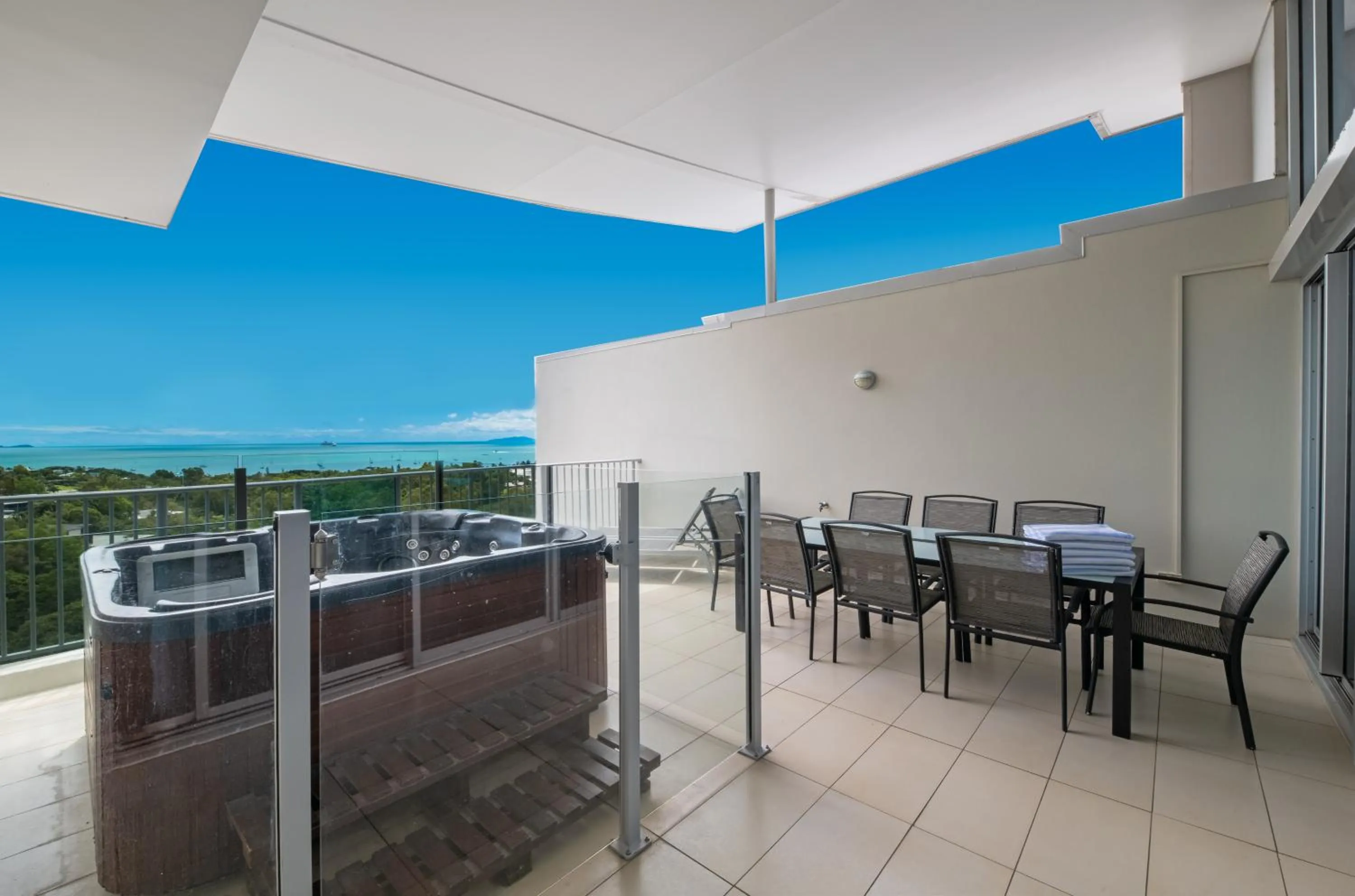 Patio in Azure Sea Whitsunday Resort