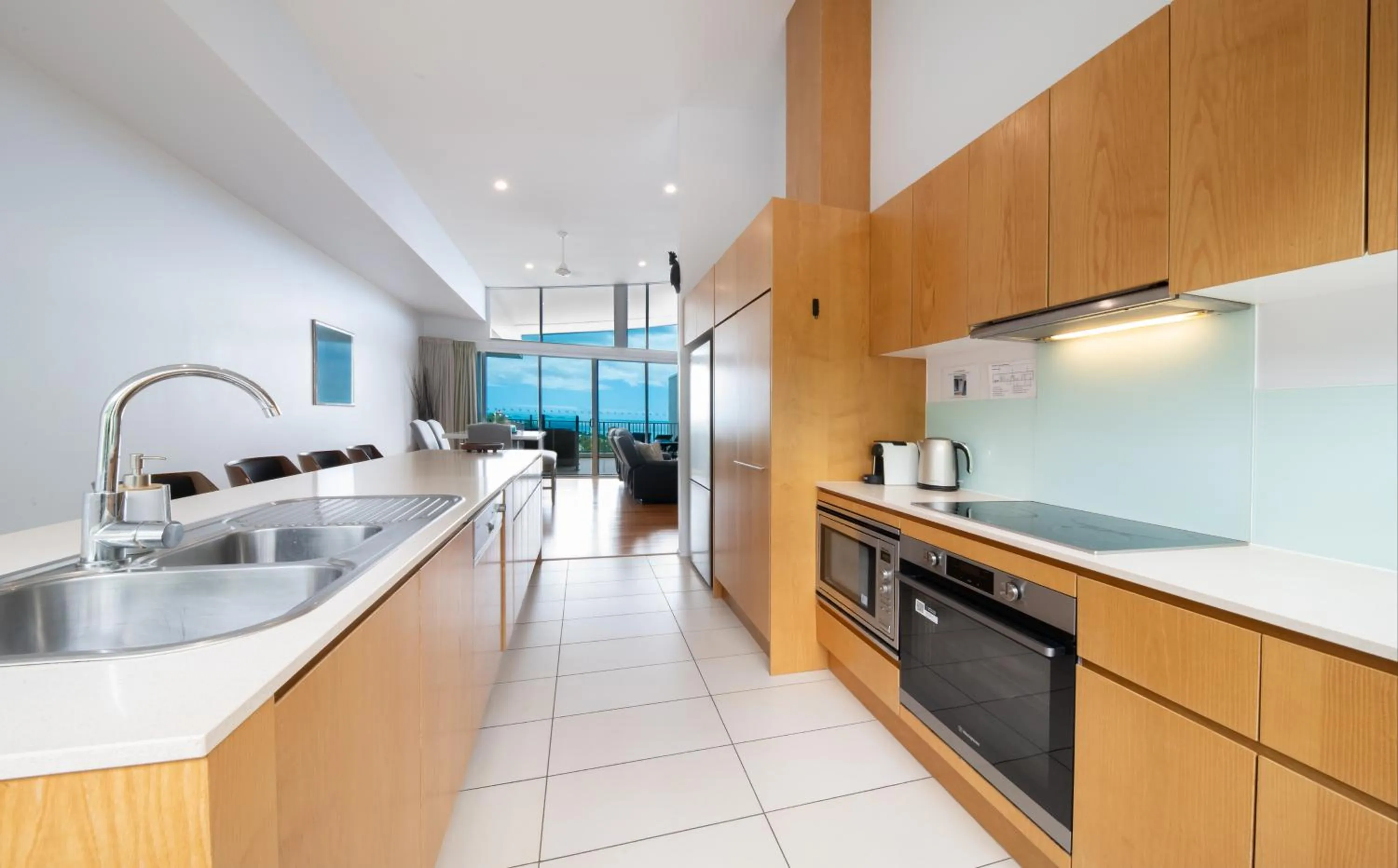 Kitchen or kitchenette in Azure Sea Whitsunday Resort