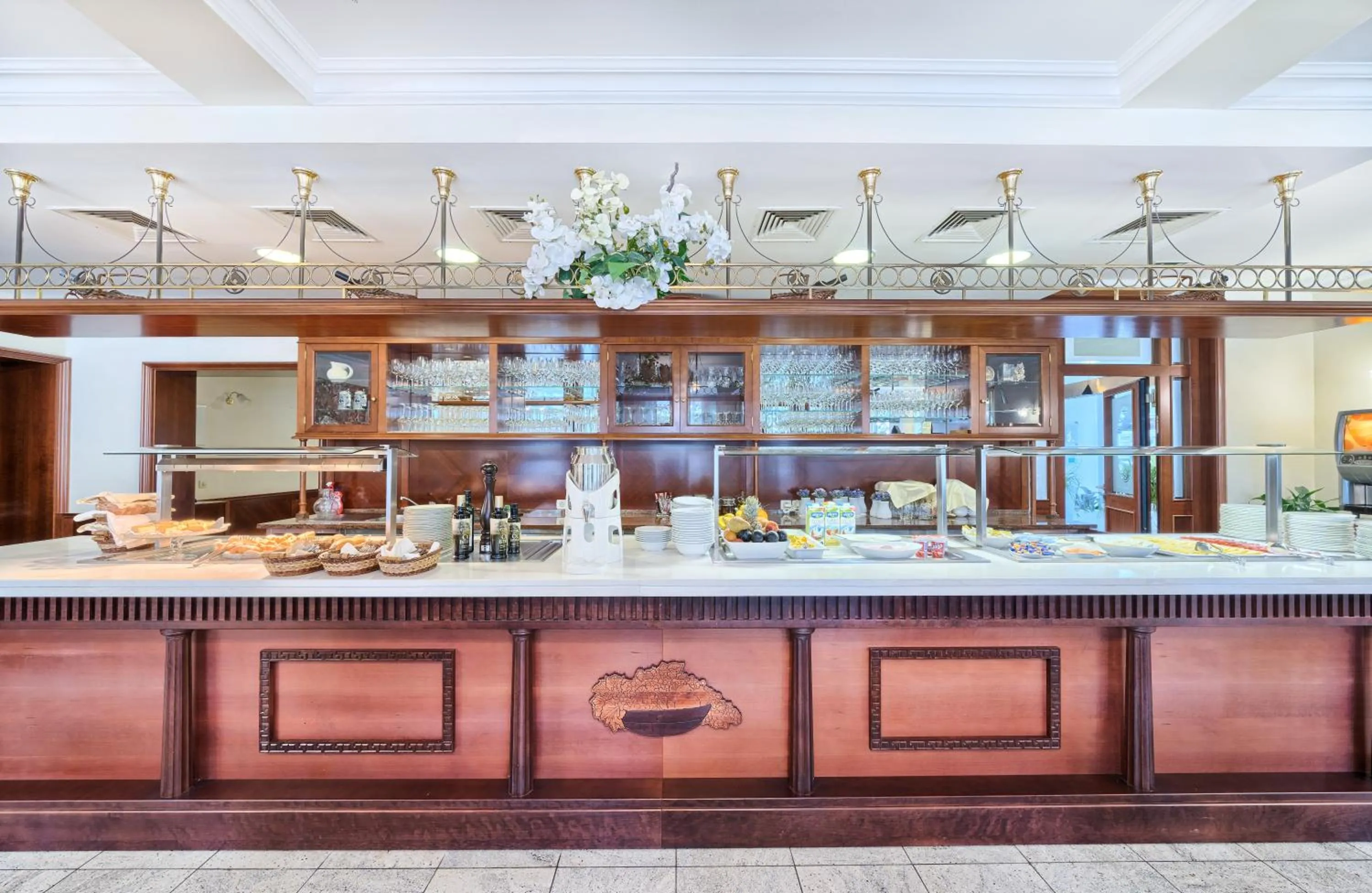 Restaurant/places to eat in Hotel Villa Bacchus