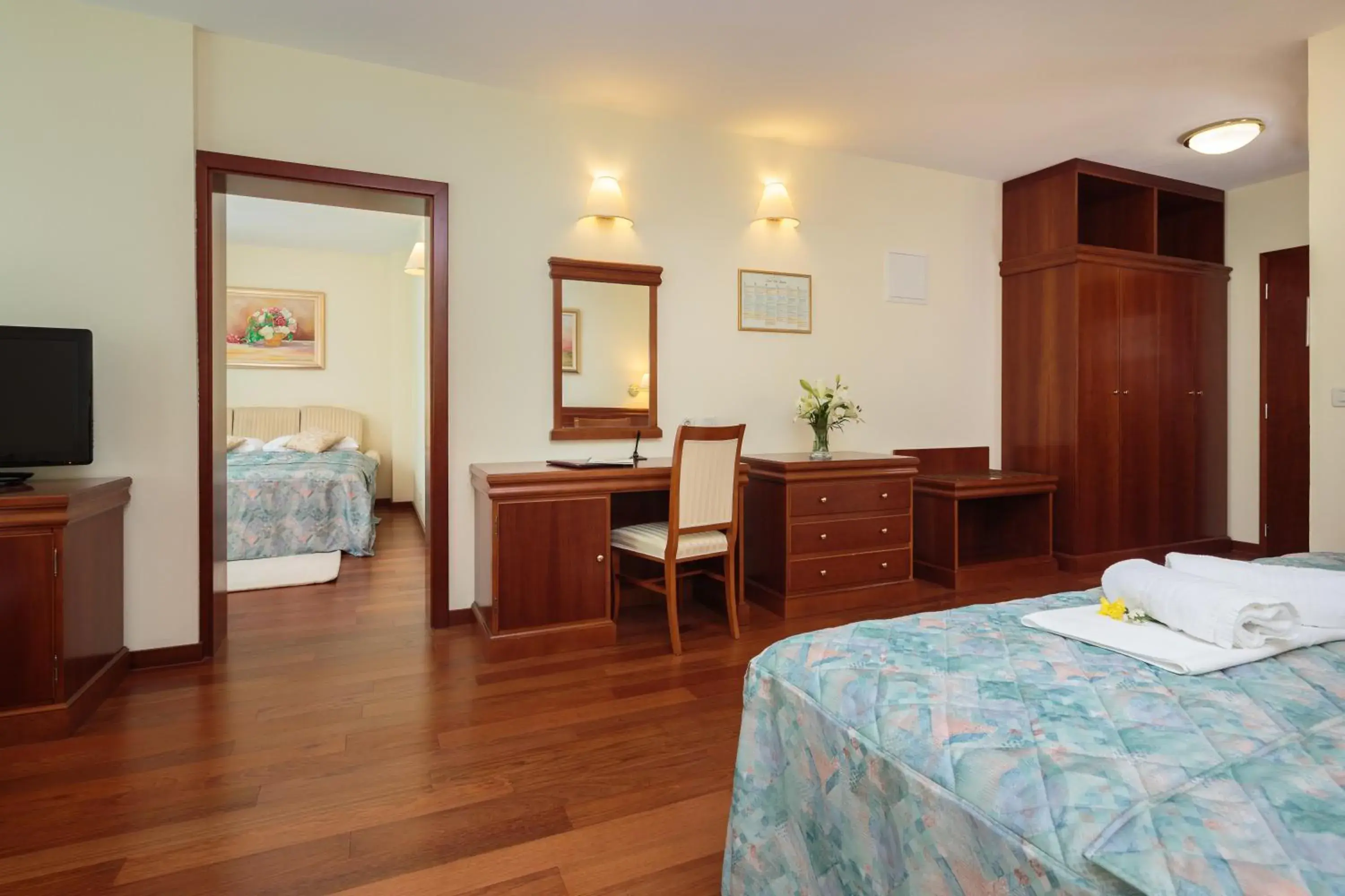 Bed in Hotel Villa Bacchus Bed in Hotel Villa Bacchus