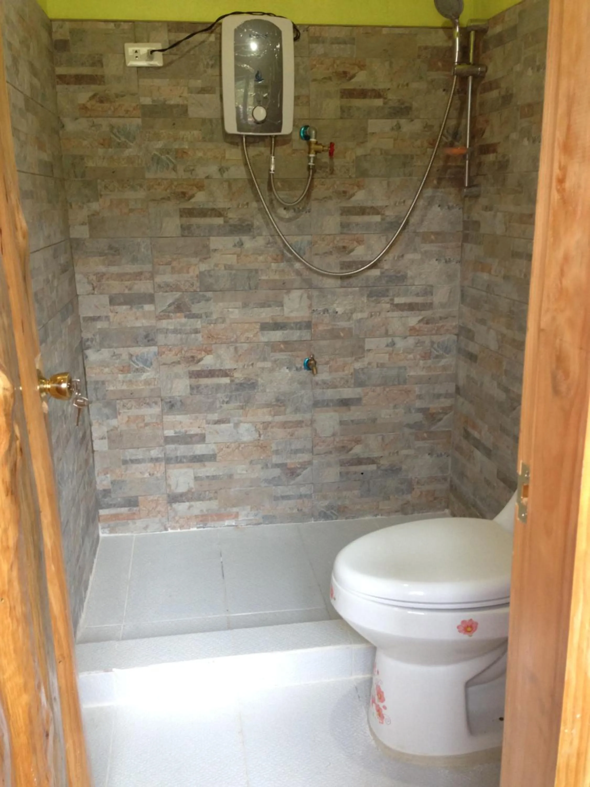 Bathroom in Agape Log Cabin