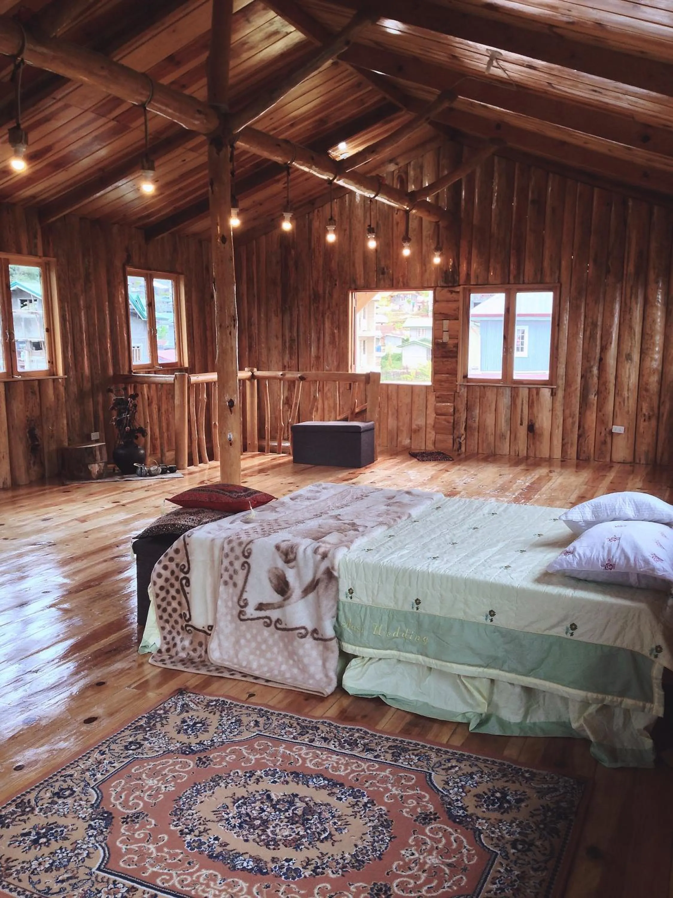 Other, Bed in Agape Log Cabin