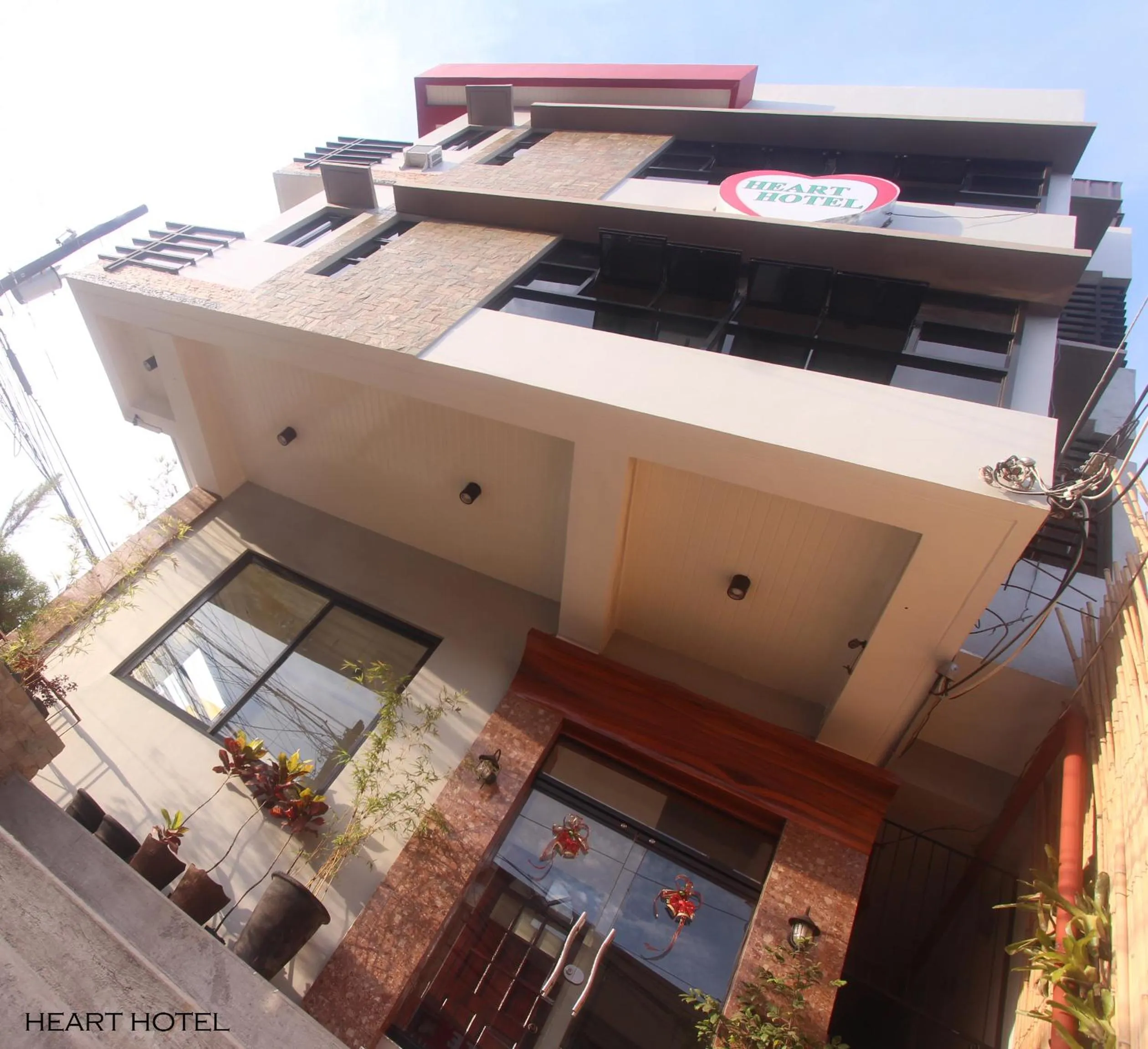 Facade/entrance in Heart Hotel and Services