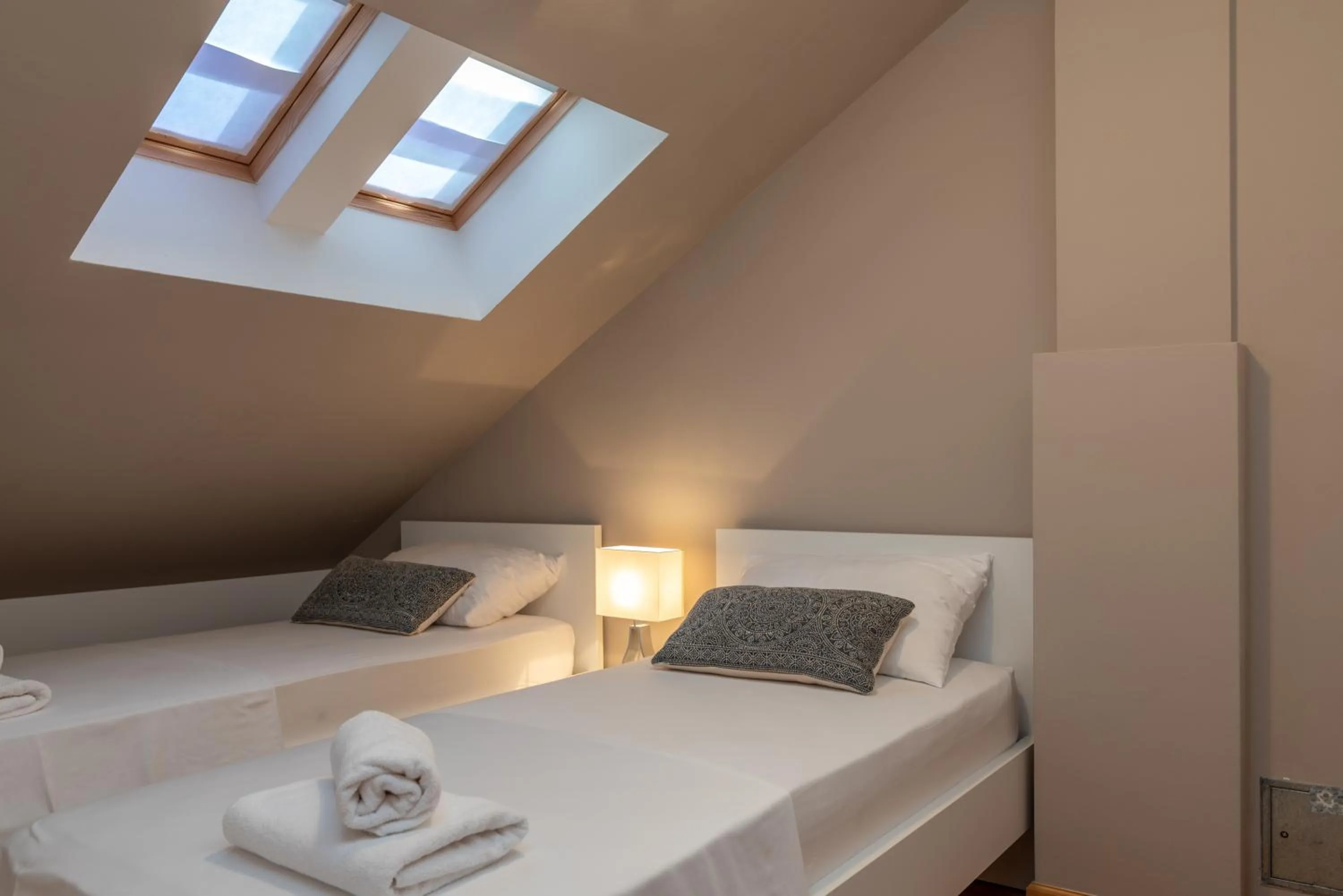 Bedroom, Bed in Villa Ana Trogir