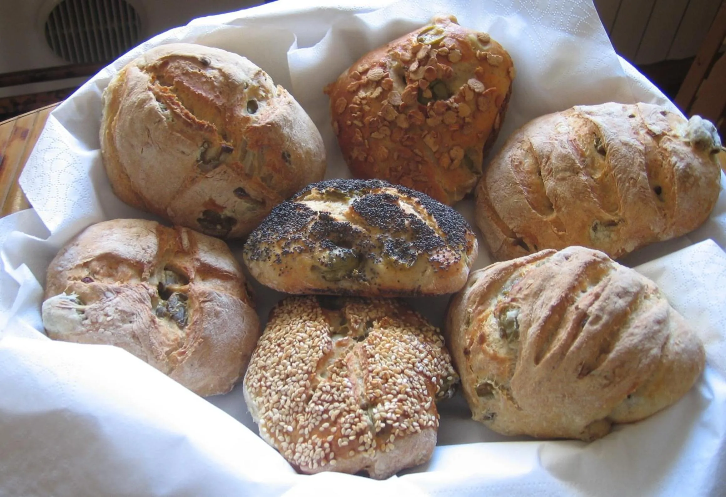 Italian breakfast in Agriturismo Ca' Poldo