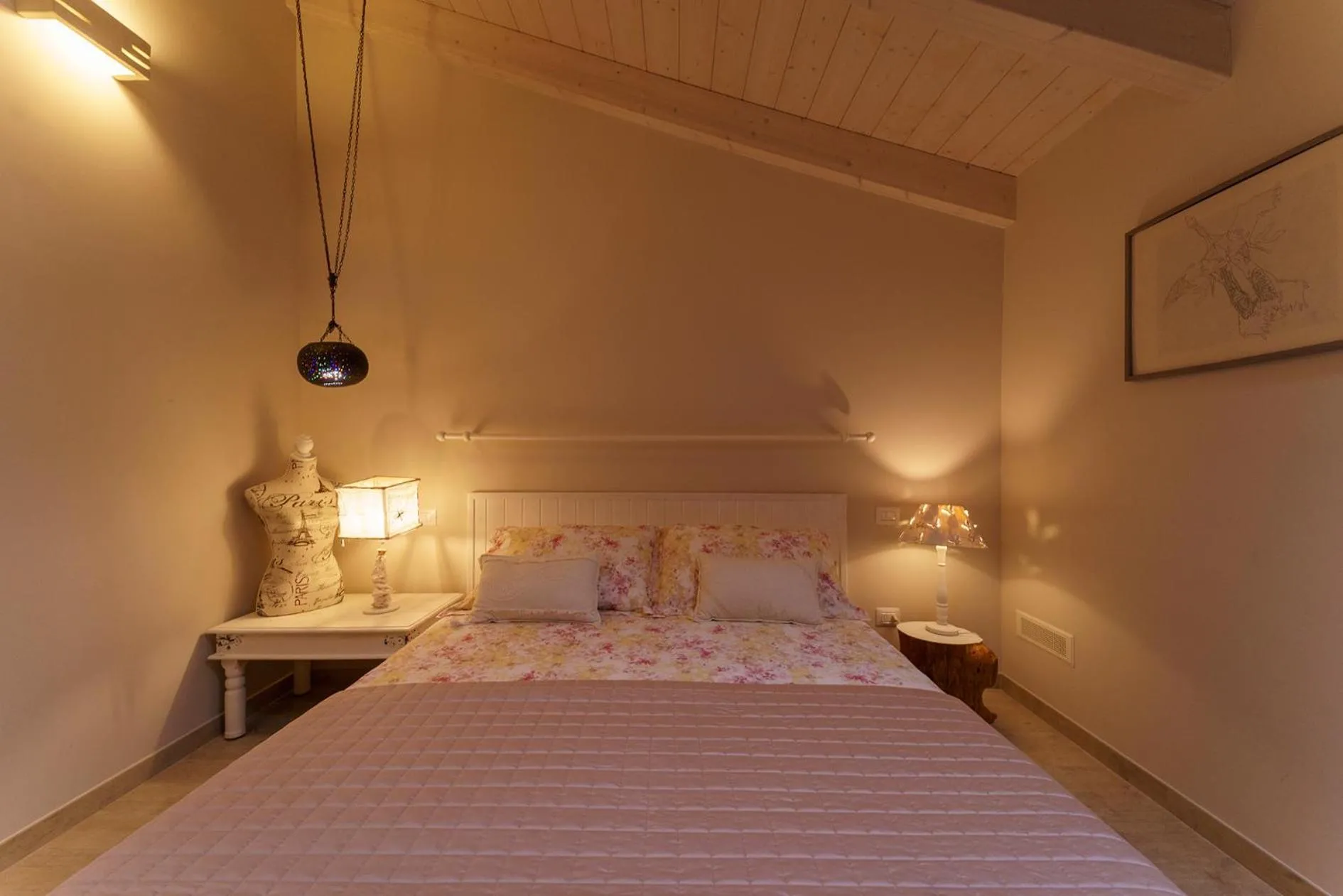 Bed in Agriturismo Ca' Poldo