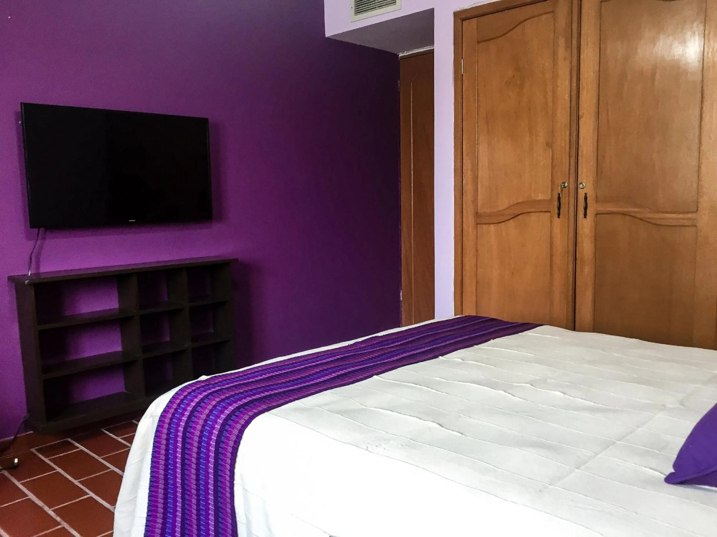 Bed in La Posada Del Tepeyac